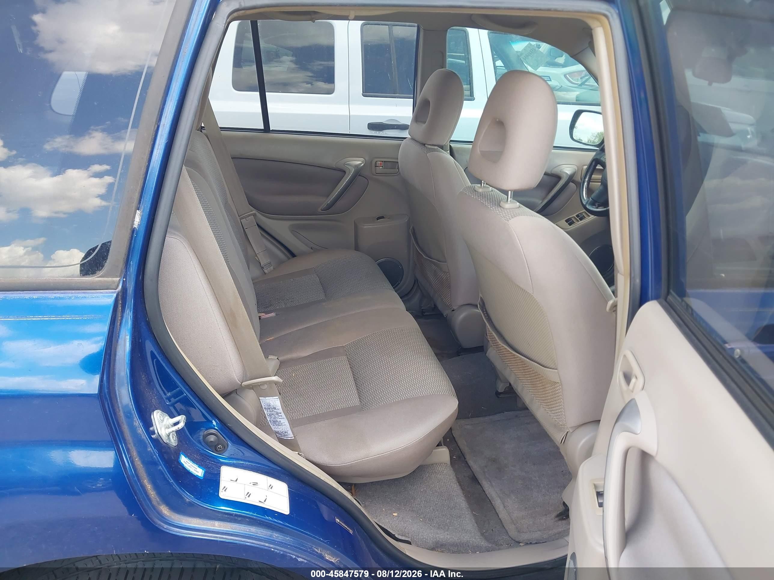 2005 Toyota Rav4   Blue vin: JTEGD20V456002957