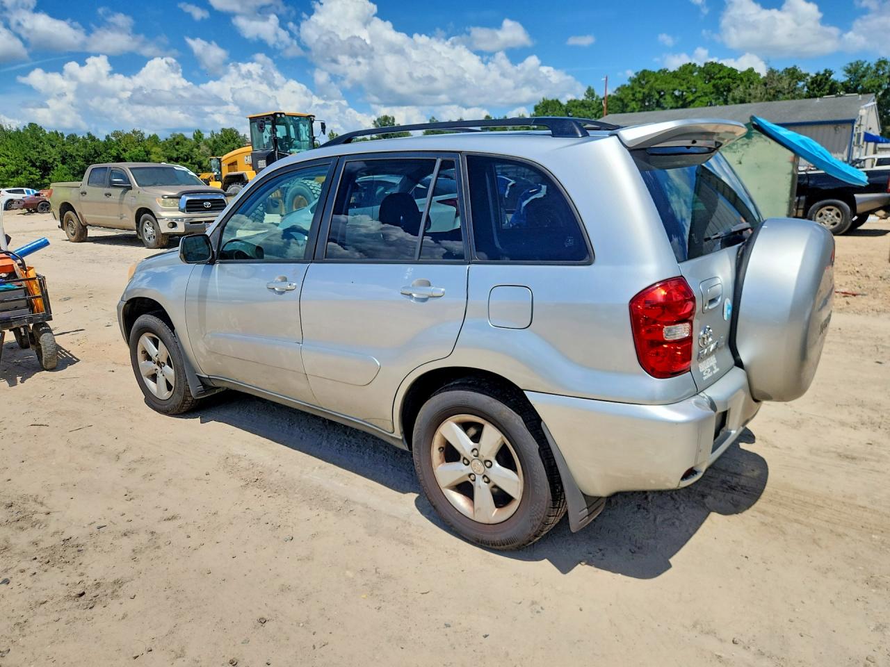 2004 Toyota Rav4 Base Silver vin: JTEGD20V540026363
