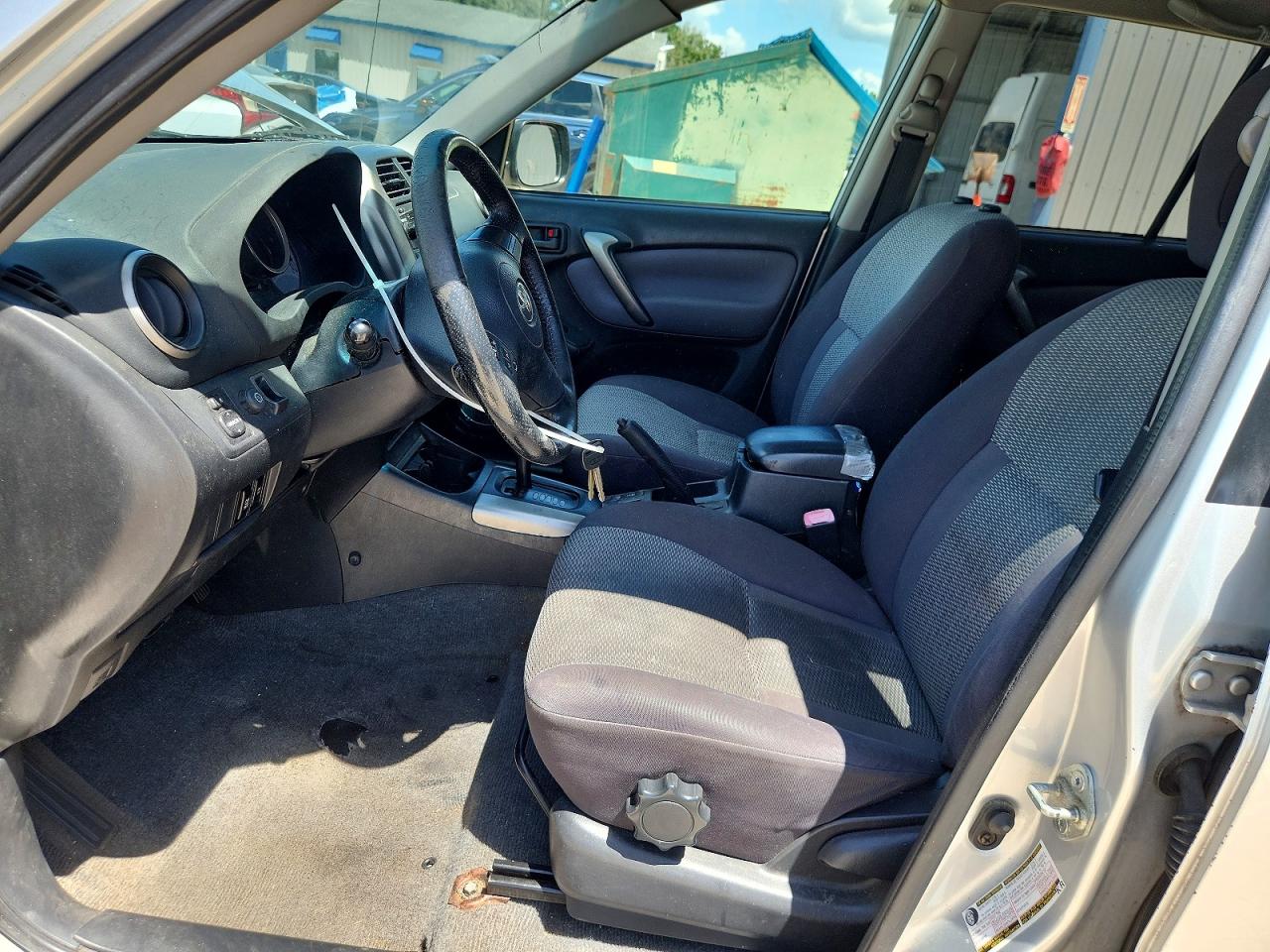 2004 Toyota Rav4 Base Silver vin: JTEGD20V540026363