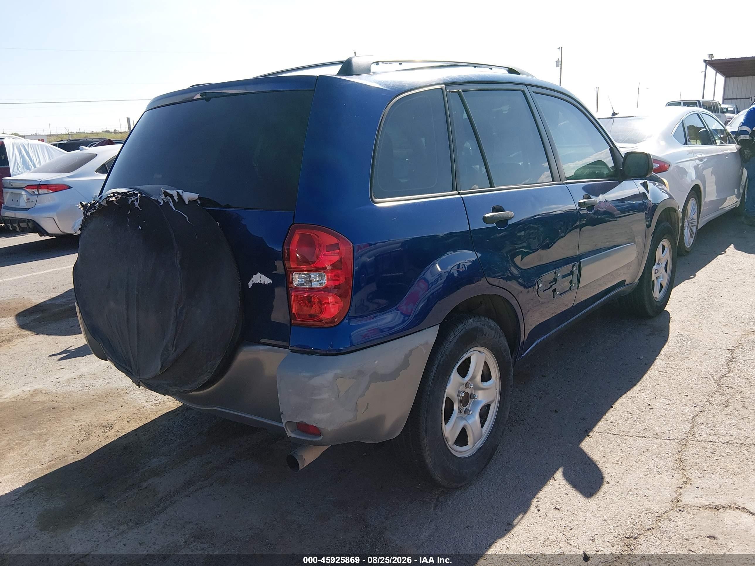 2004 Toyota Rav4   Blue vin: JTEGD20V540029490