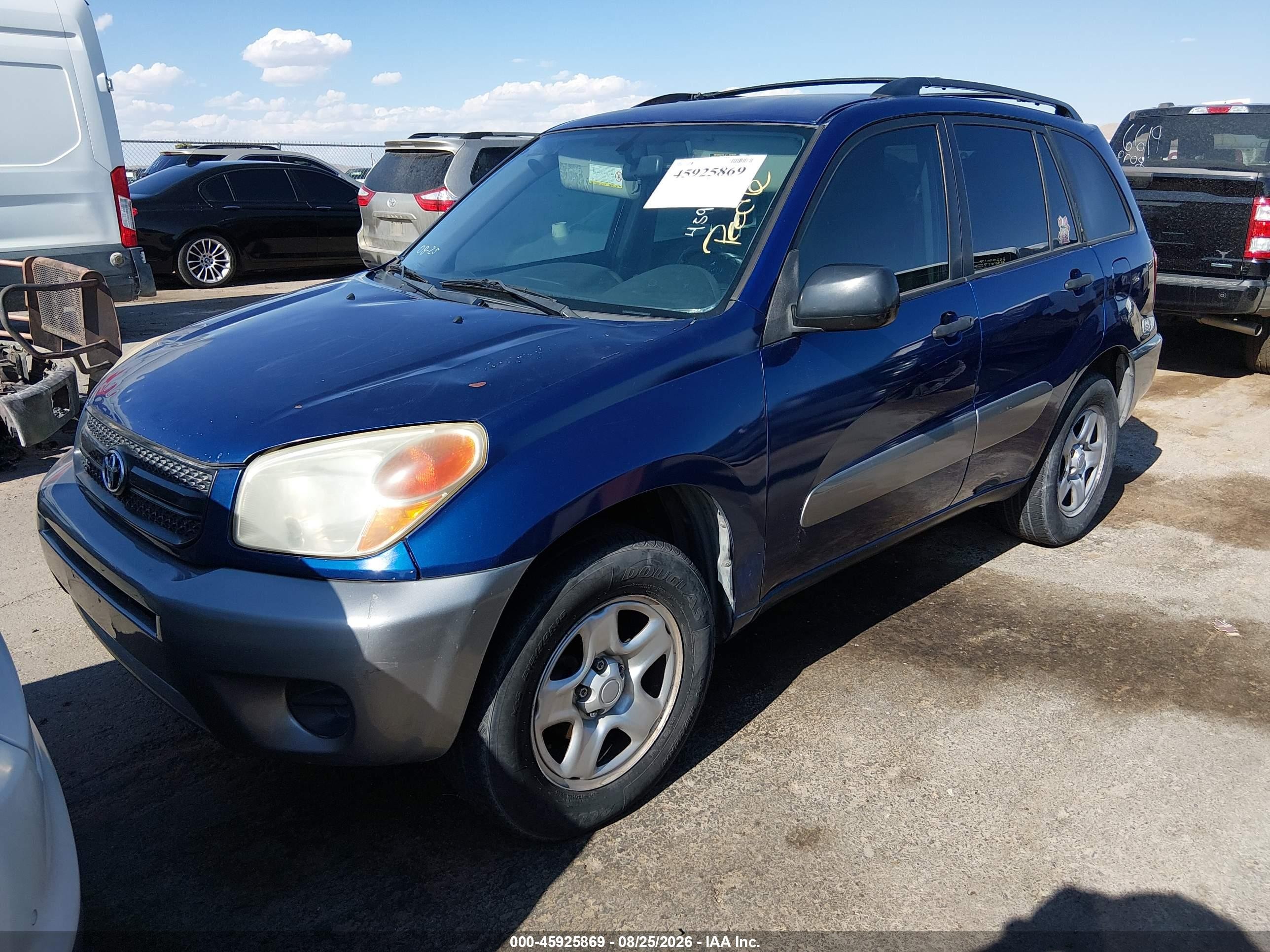 2004 Toyota Rav4   Blue vin: JTEGD20V540029490