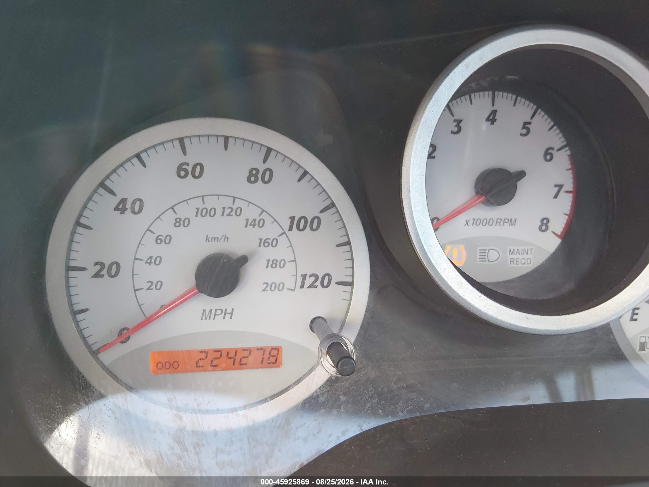 2004 Toyota Rav4   Blue vin: JTEGD20V540029490