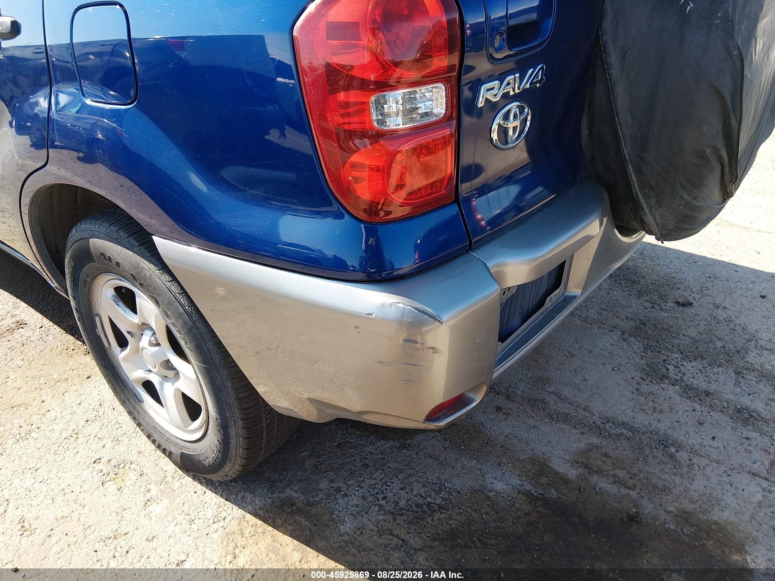 2004 Toyota Rav4   Blue vin: JTEGD20V540029490