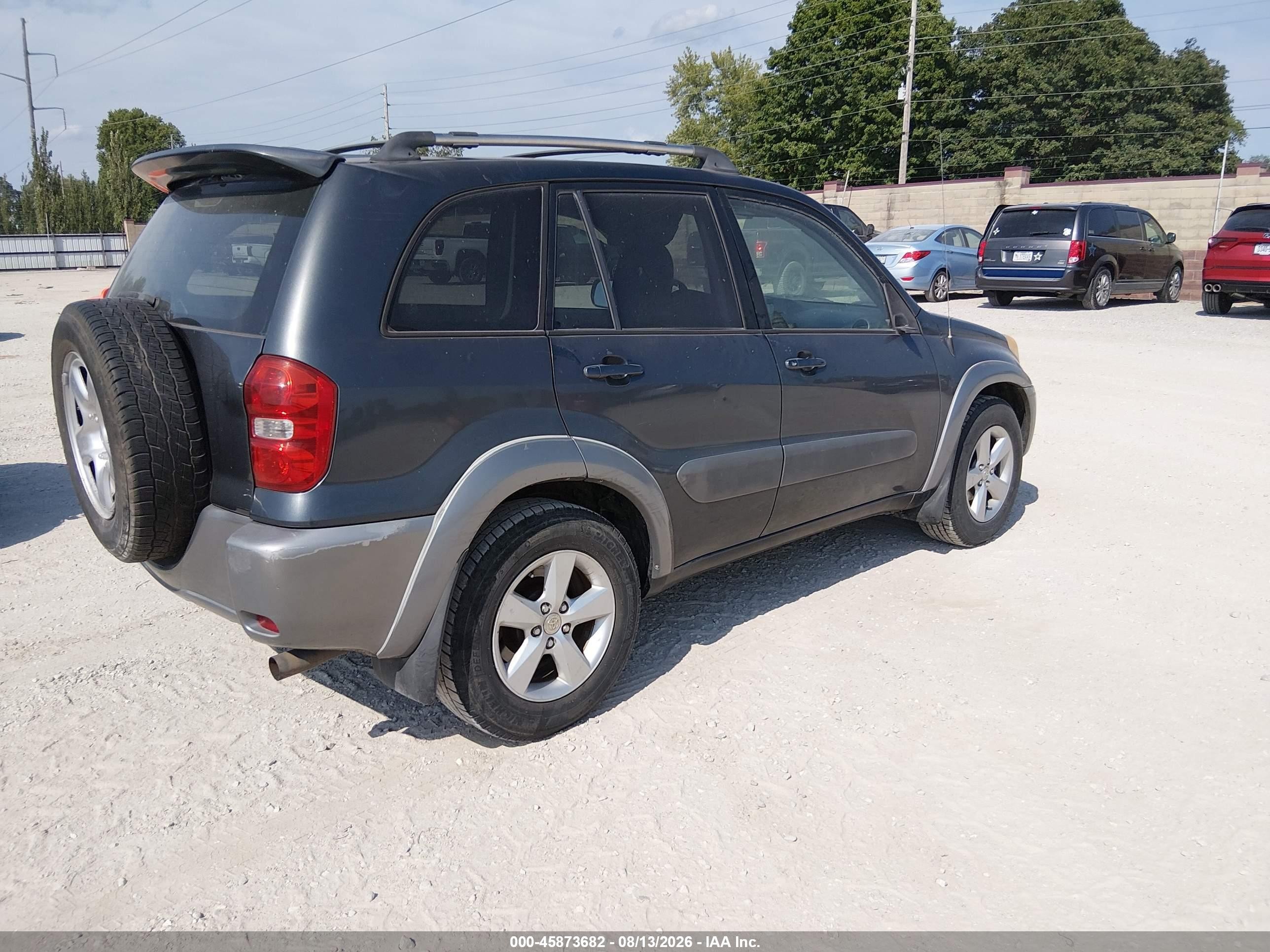 2004 Toyota Rav4   Black vin: JTEGD20V540030817