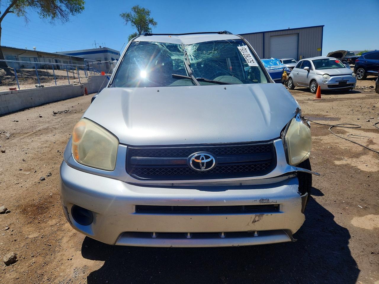 2004 Toyota Rav4 Base Silver vin: JTEGD20V540044751