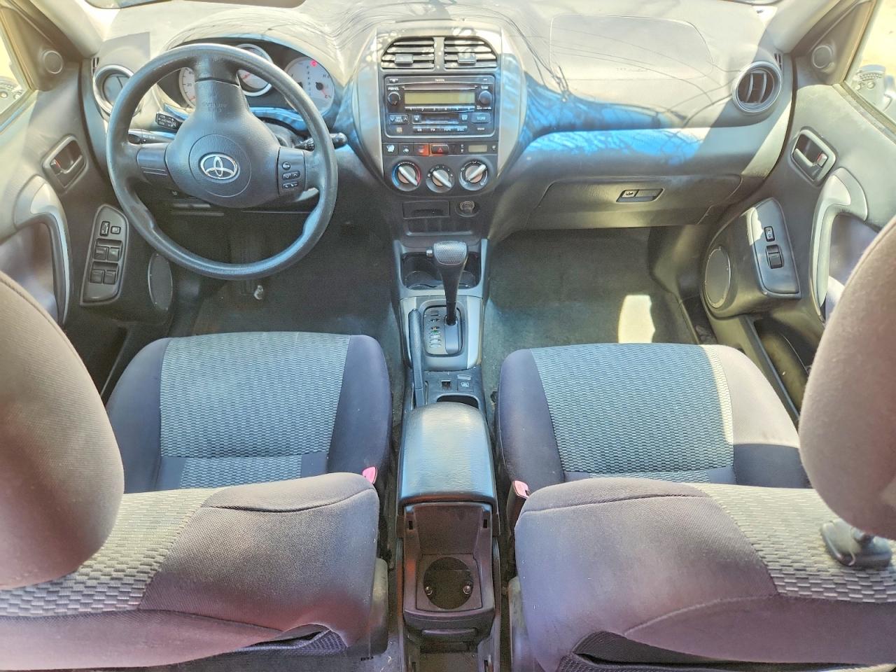2004 Toyota Rav4 Base Silver vin: JTEGD20V540044751
