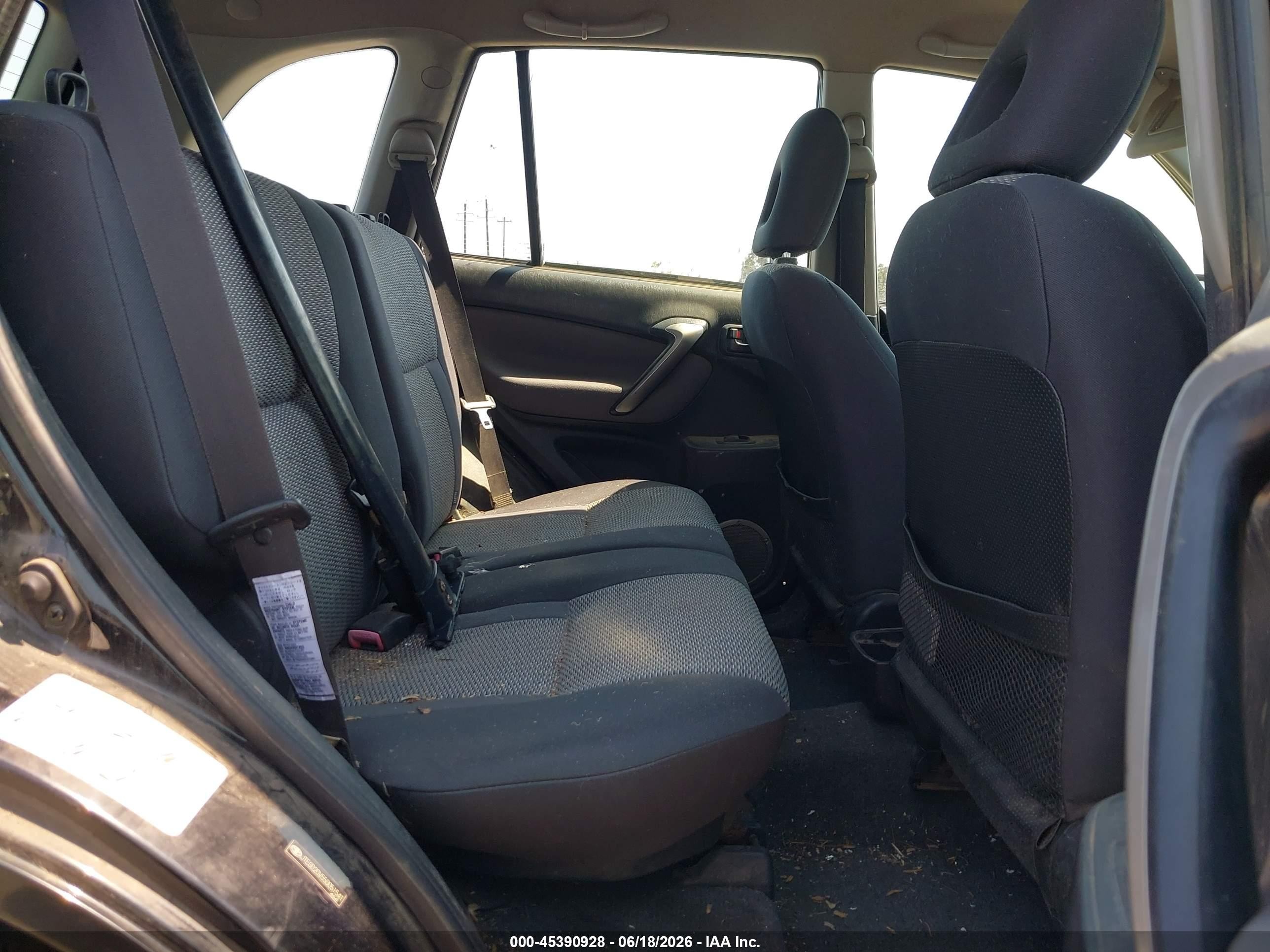 2005 Toyota Rav4   Черный vin: JTEGD20V550051541