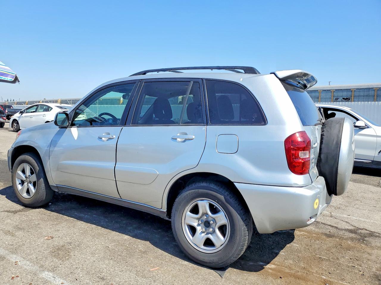 2005 Toyota Rav4 Base Silver vin: JTEGD20V550055203