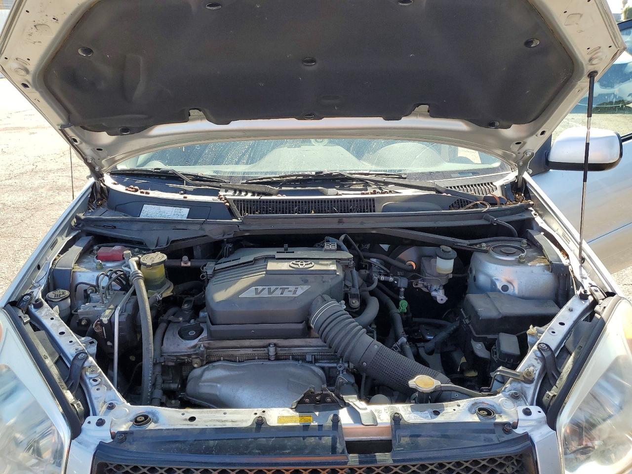 2005 Toyota Rav4 Base Silver vin: JTEGD20V550055203