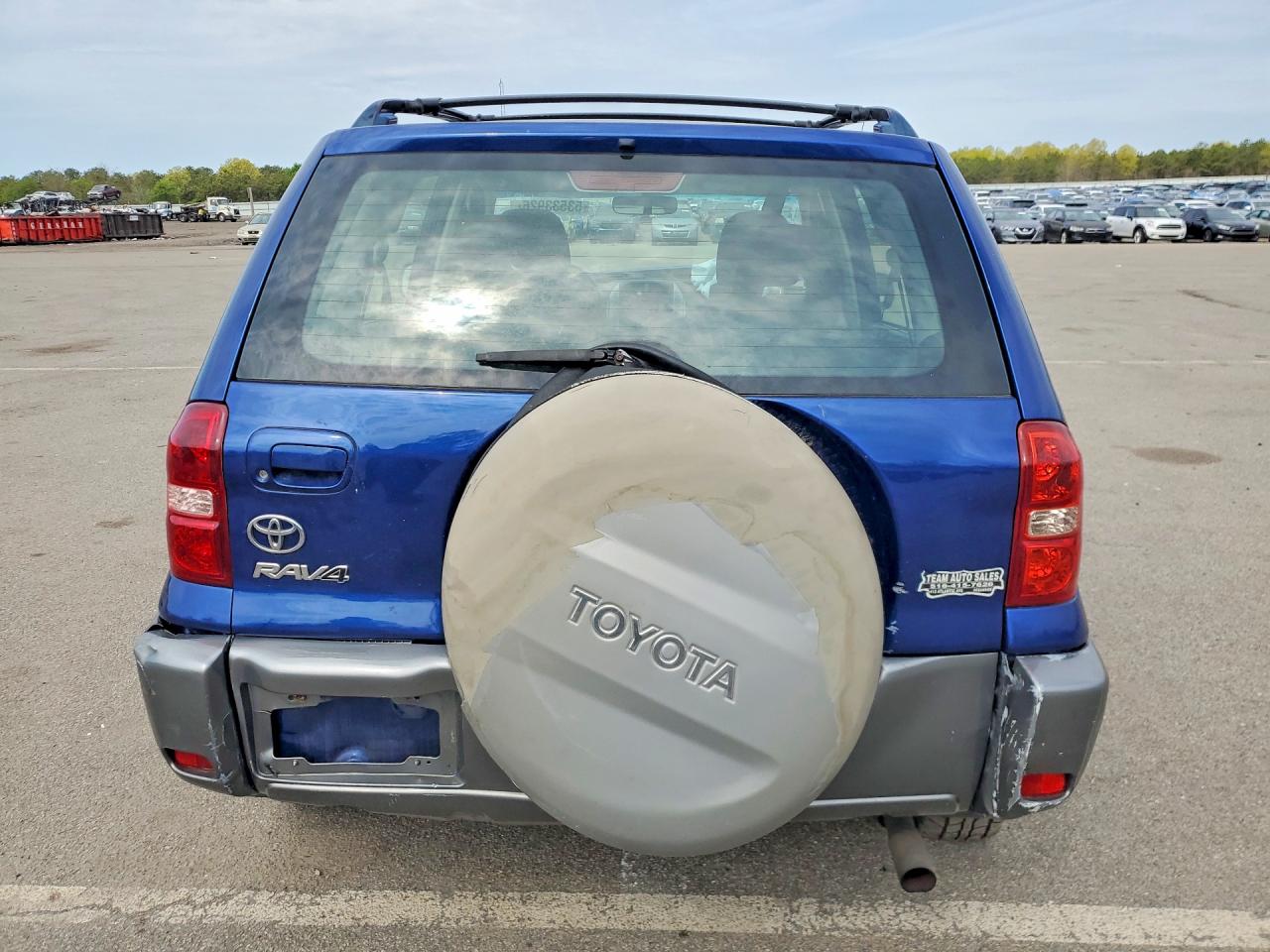2005 Toyota Rav4 Blue vin: JTEGD20V550067335