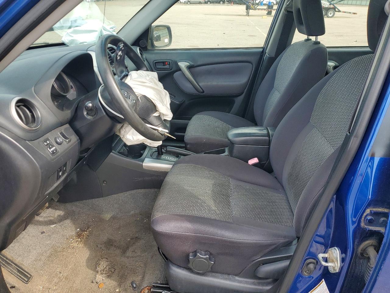 2005 Toyota Rav4 Blue vin: JTEGD20V550067335