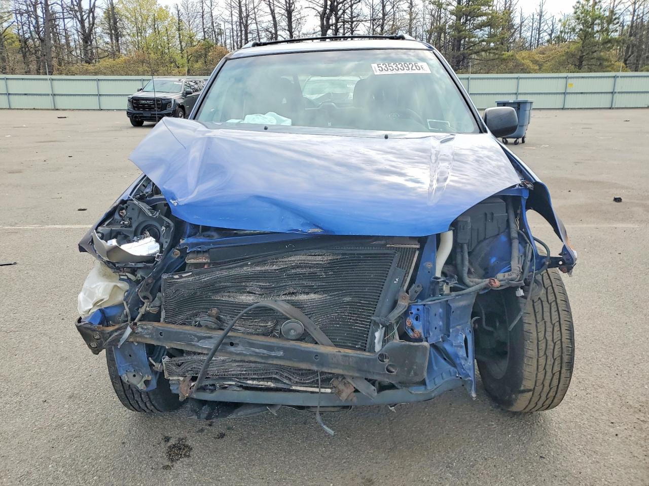 2005 Toyota Rav4 Blue vin: JTEGD20V550067335