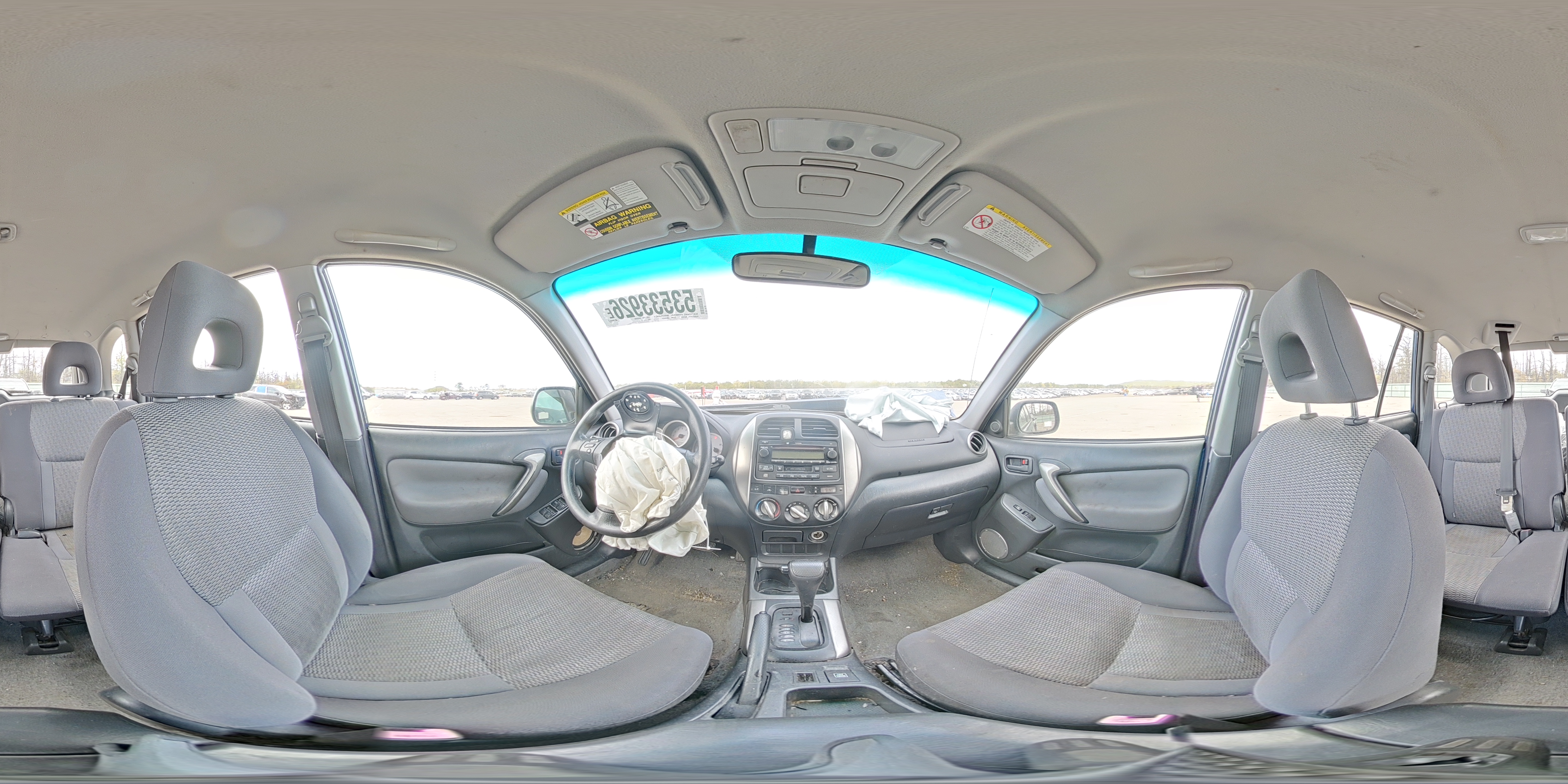 2005 Toyota Rav4 Blue vin: JTEGD20V550067335