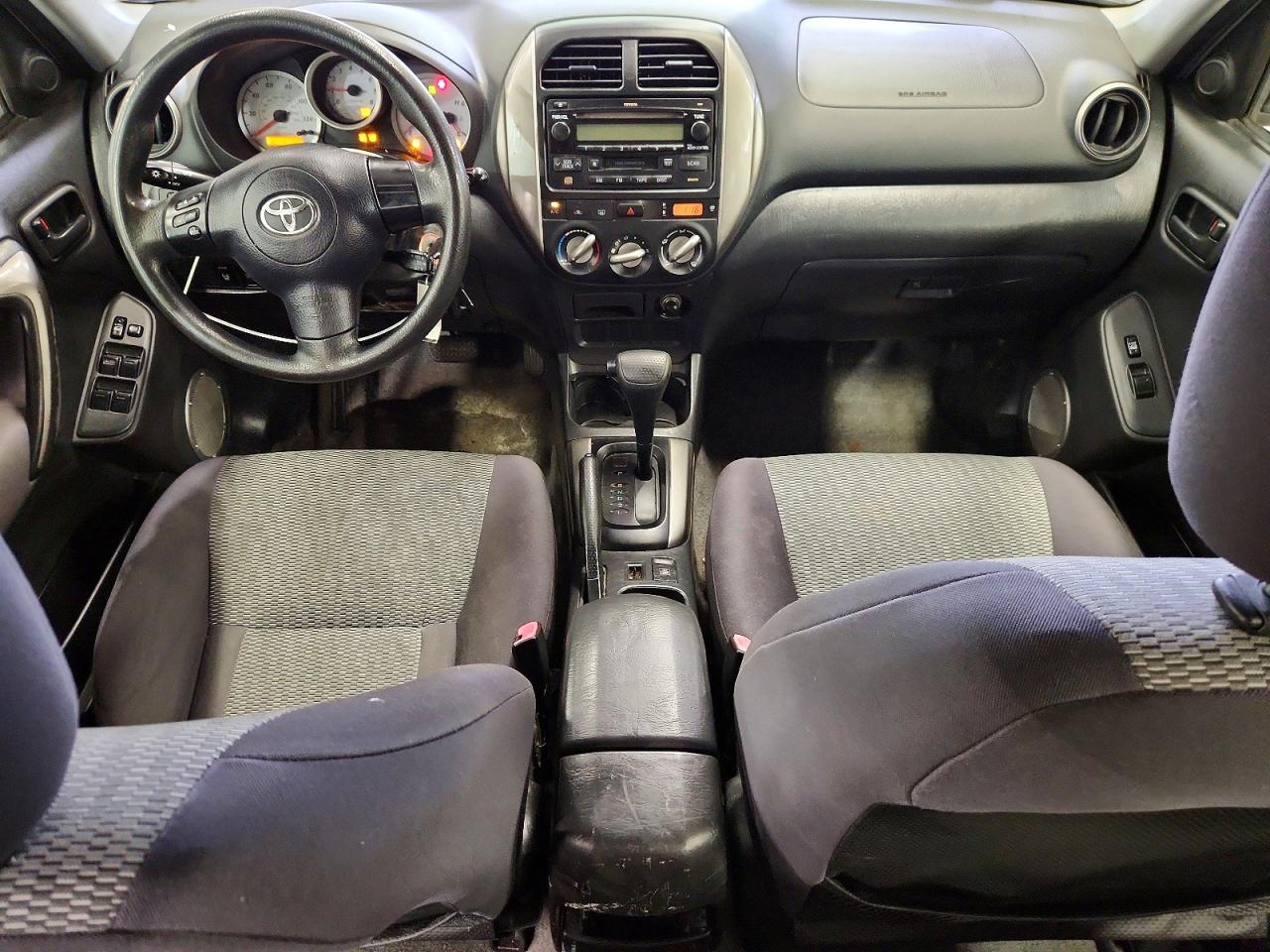 2005 Toyota Rav4 Base Silver vin: JTEGD20V550087536