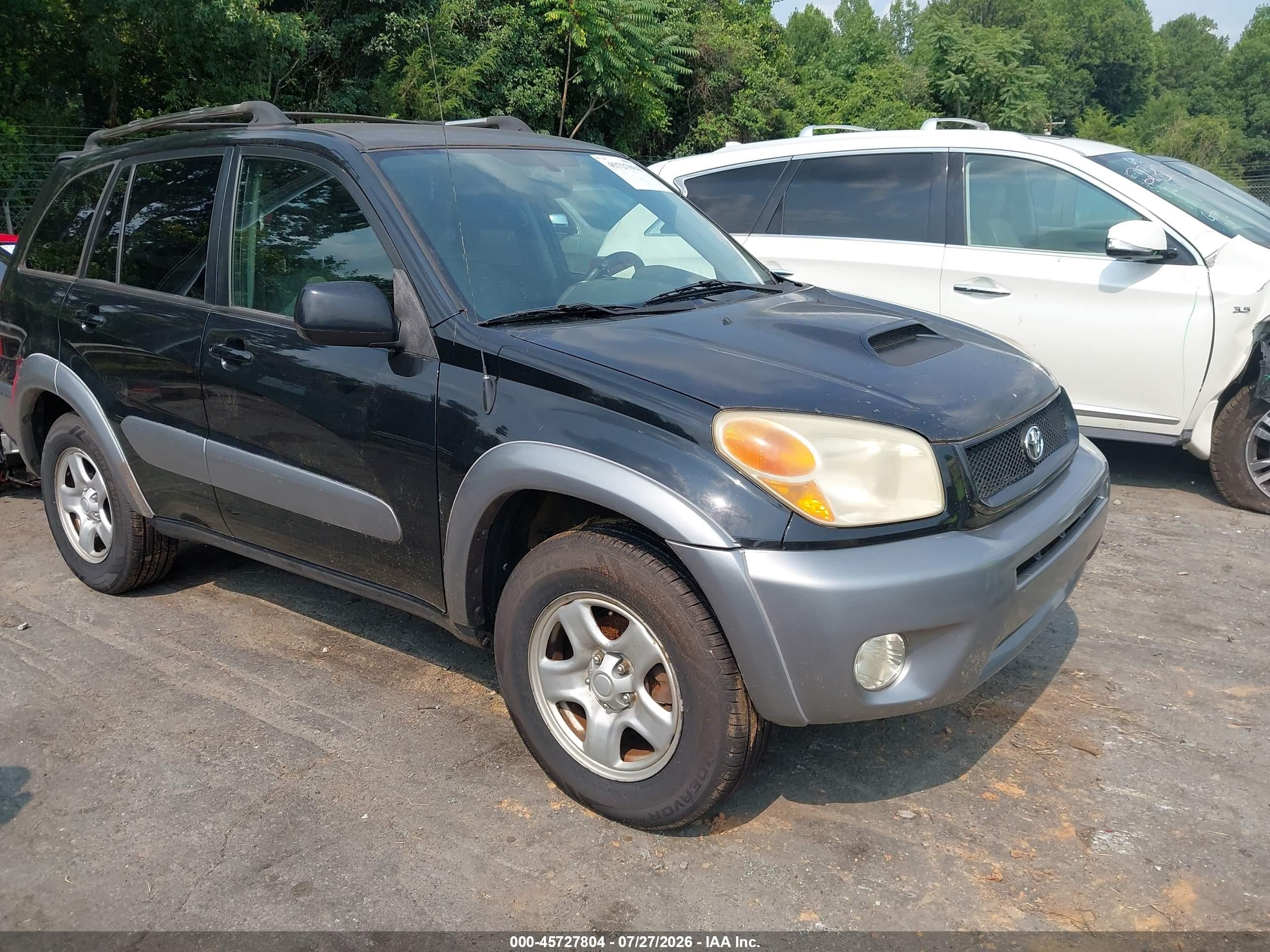 2005 Toyota Rav4   Black vin: JTEGD20V550091537