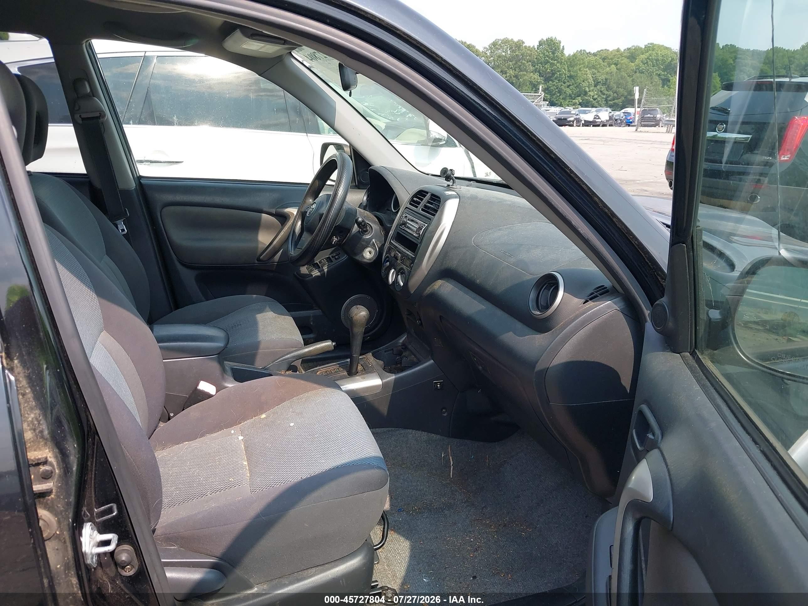2005 Toyota Rav4   Black vin: JTEGD20V550091537
