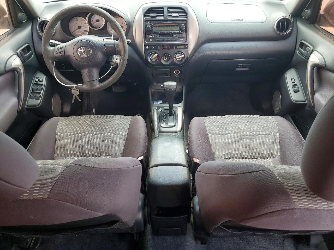 2004 Toyota Rav4 Base White vin: JTEGD20V640003383