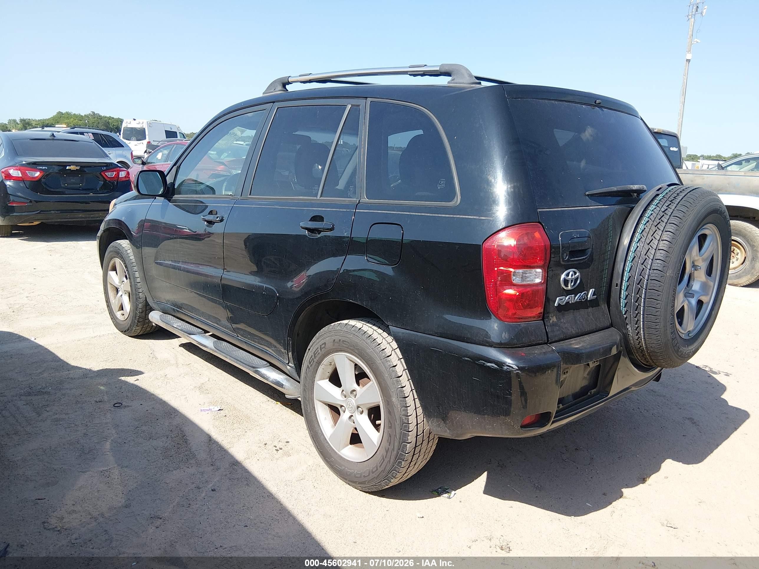 2004 Toyota Rav4   Black vin: JTEGD20V640010351