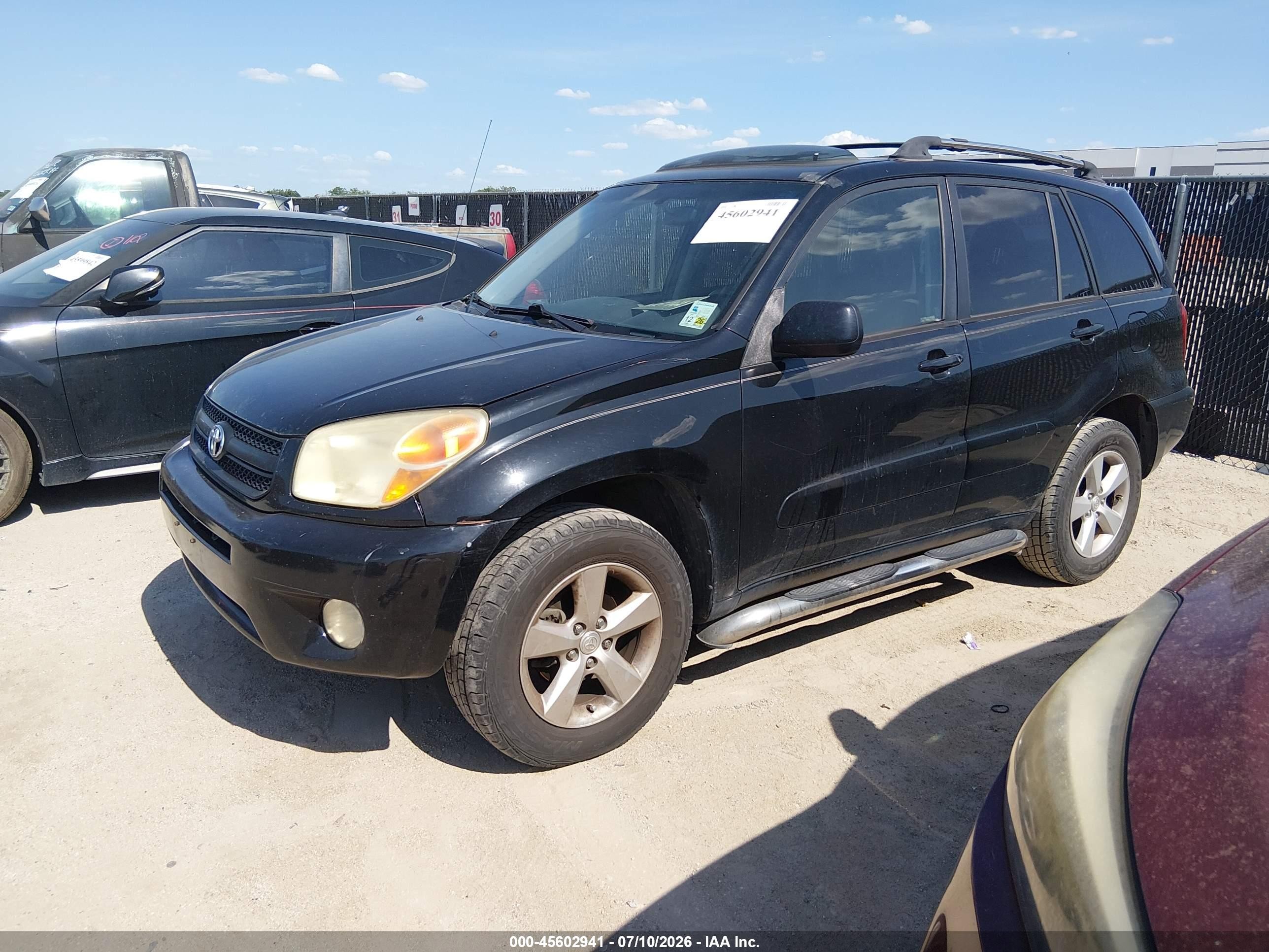 2004 Toyota Rav4   Black vin: JTEGD20V640010351