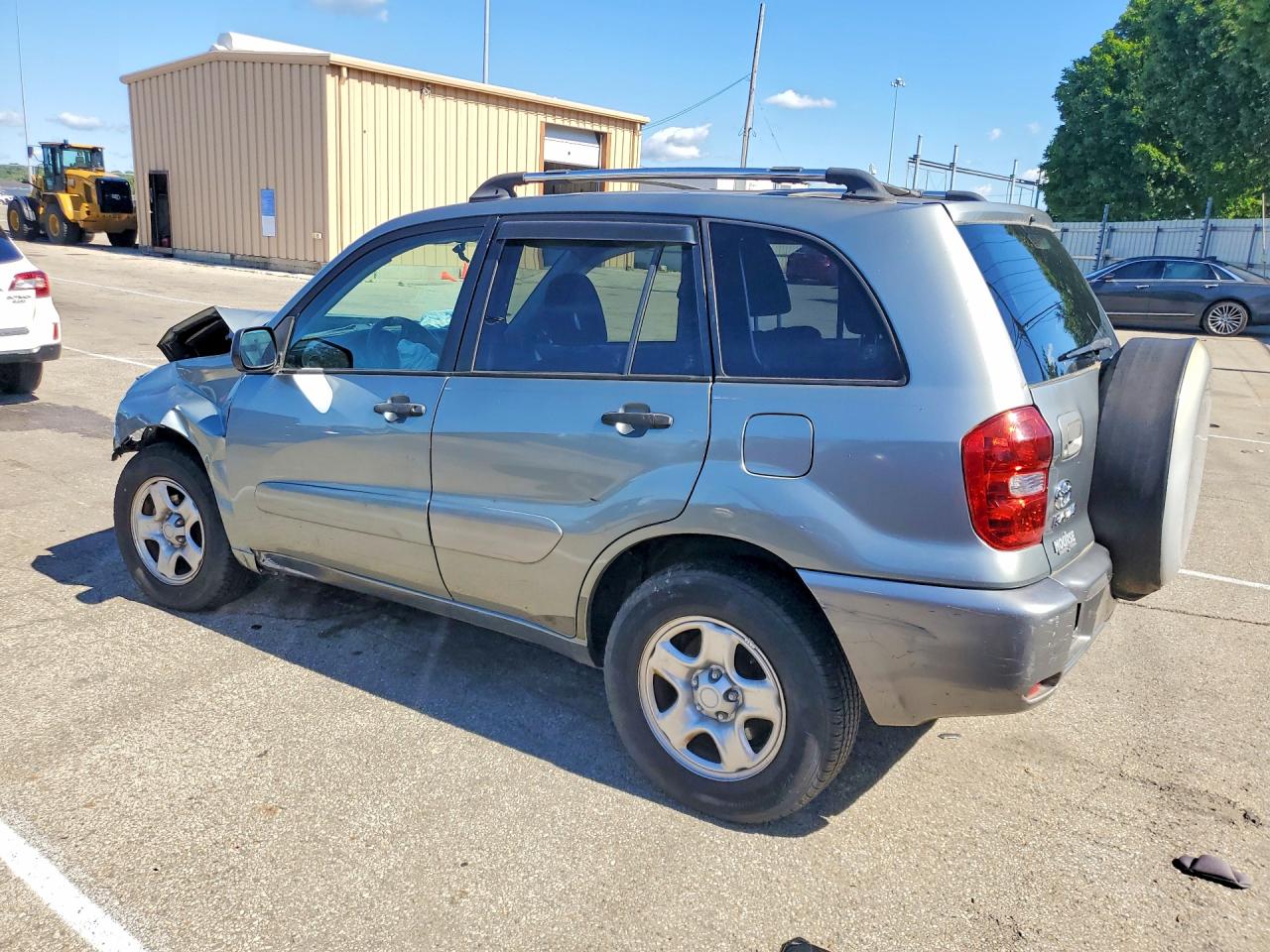 2004 Toyota Rav4 Base Silver vin: JTEGD20V640012424
