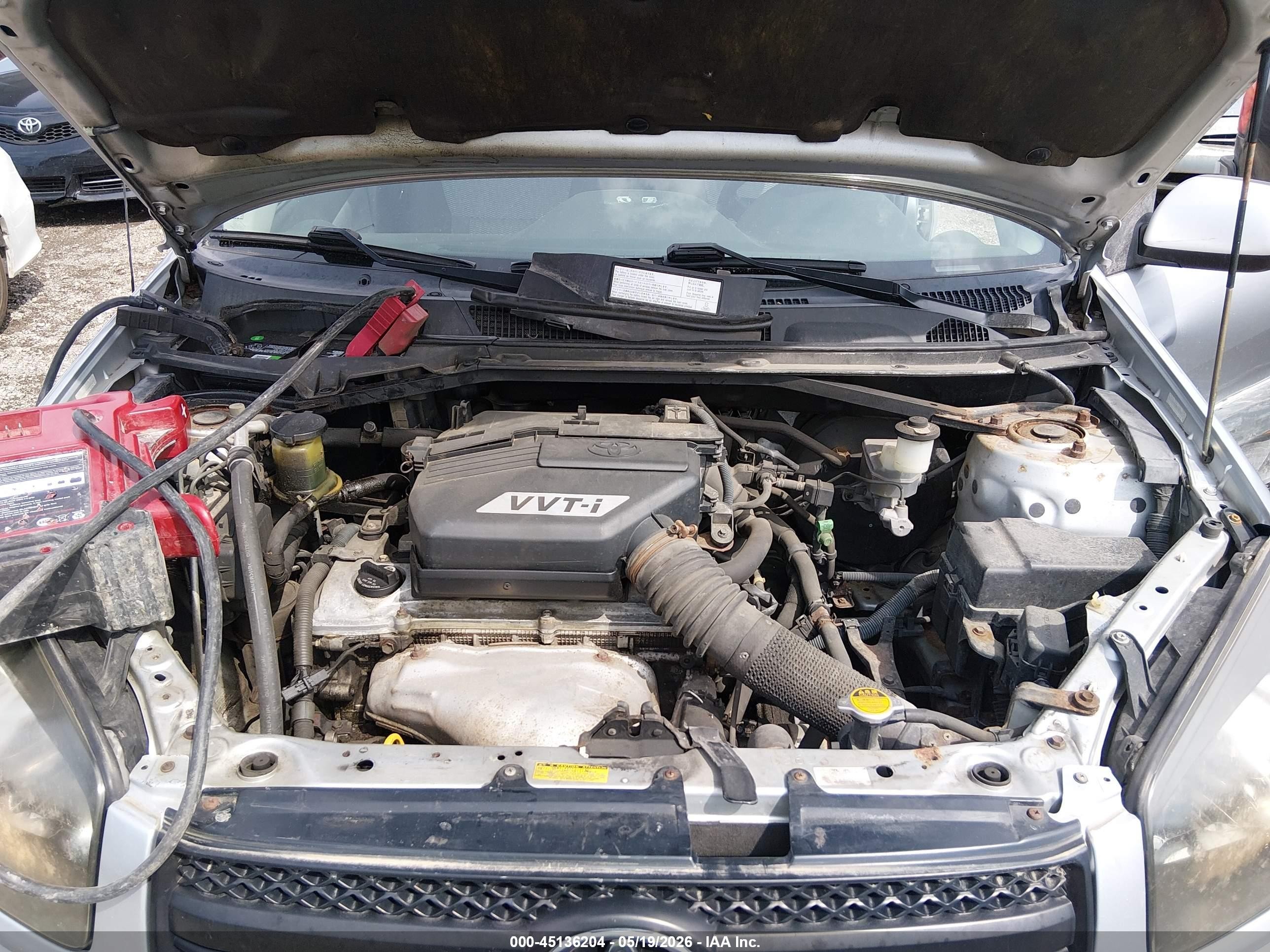 2004 Toyota Rav4   Silver vin: JTEGD20V640024251