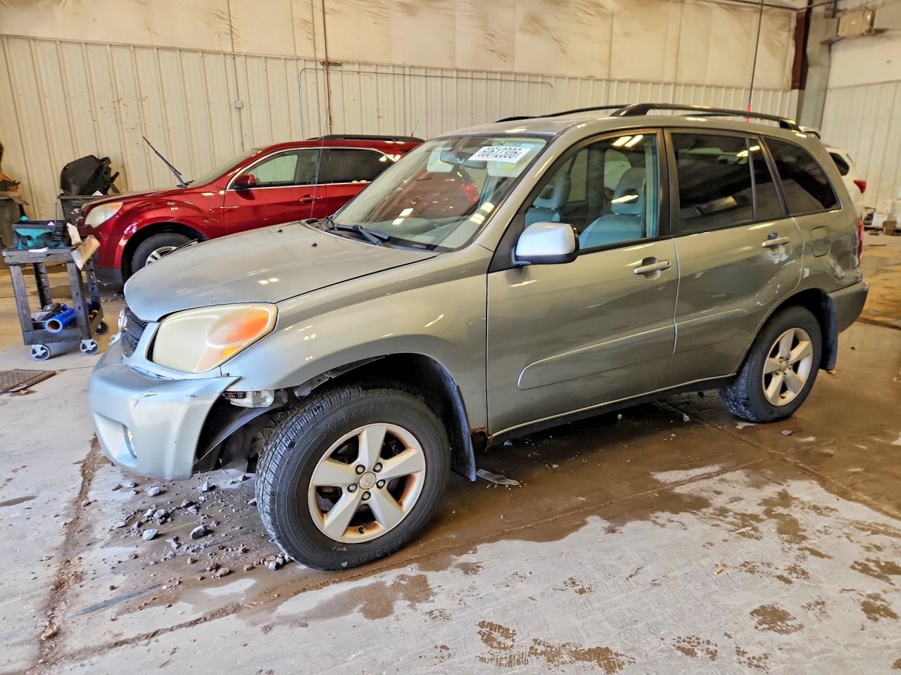 2004 Toyota Rav4 Base Green vin: JTEGD20V640025657