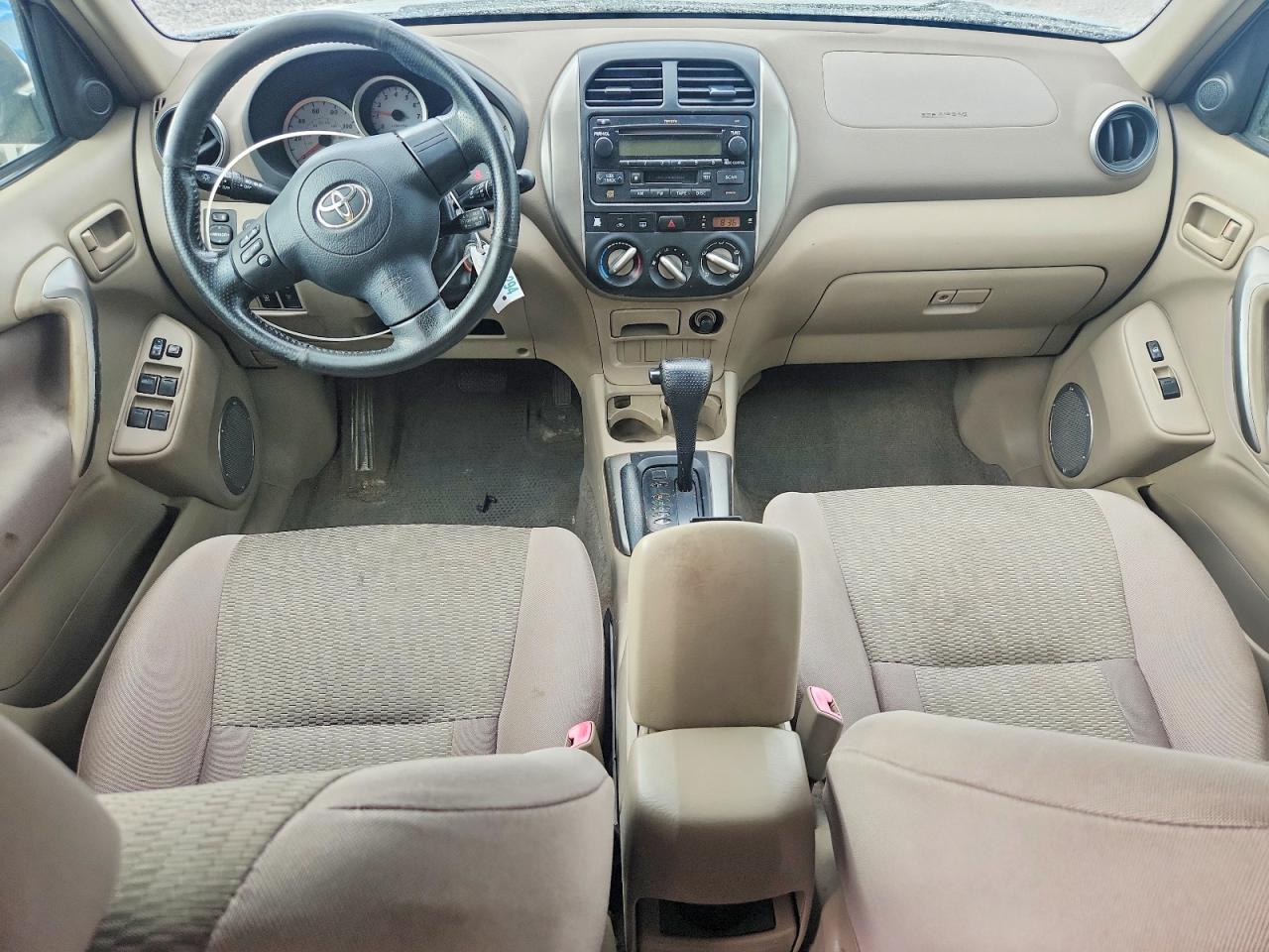 2004 Toyota Rav4 Base Green vin: JTEGD20V640025657