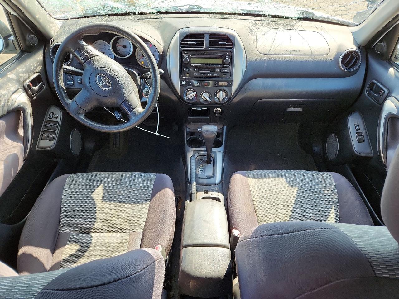 2005 Toyota Rav4 Base White vin: JTEGD20V650072236
