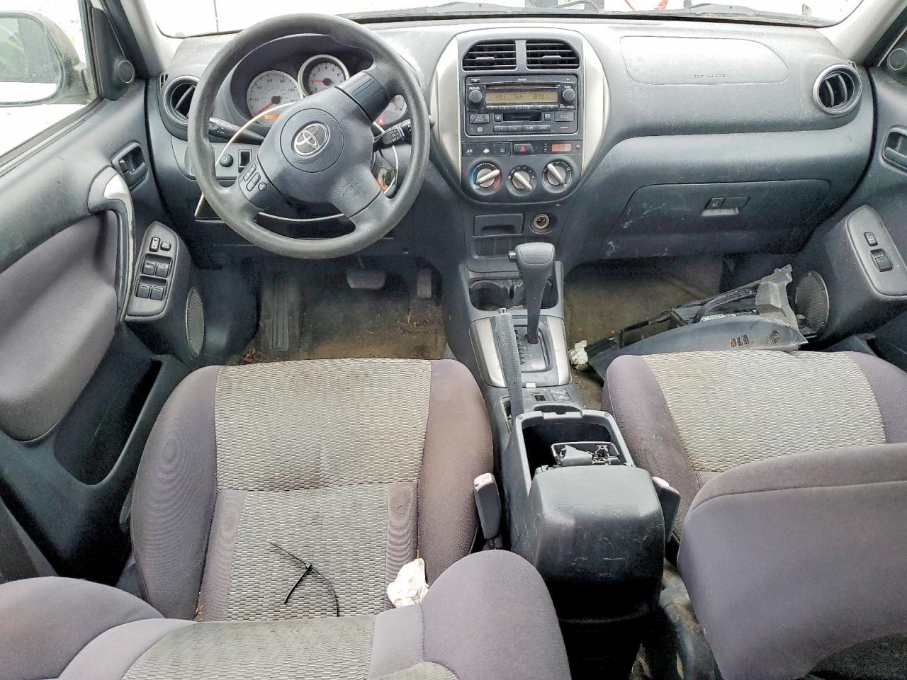 2005 Toyota Rav4 Base White vin: JTEGD20V650073824