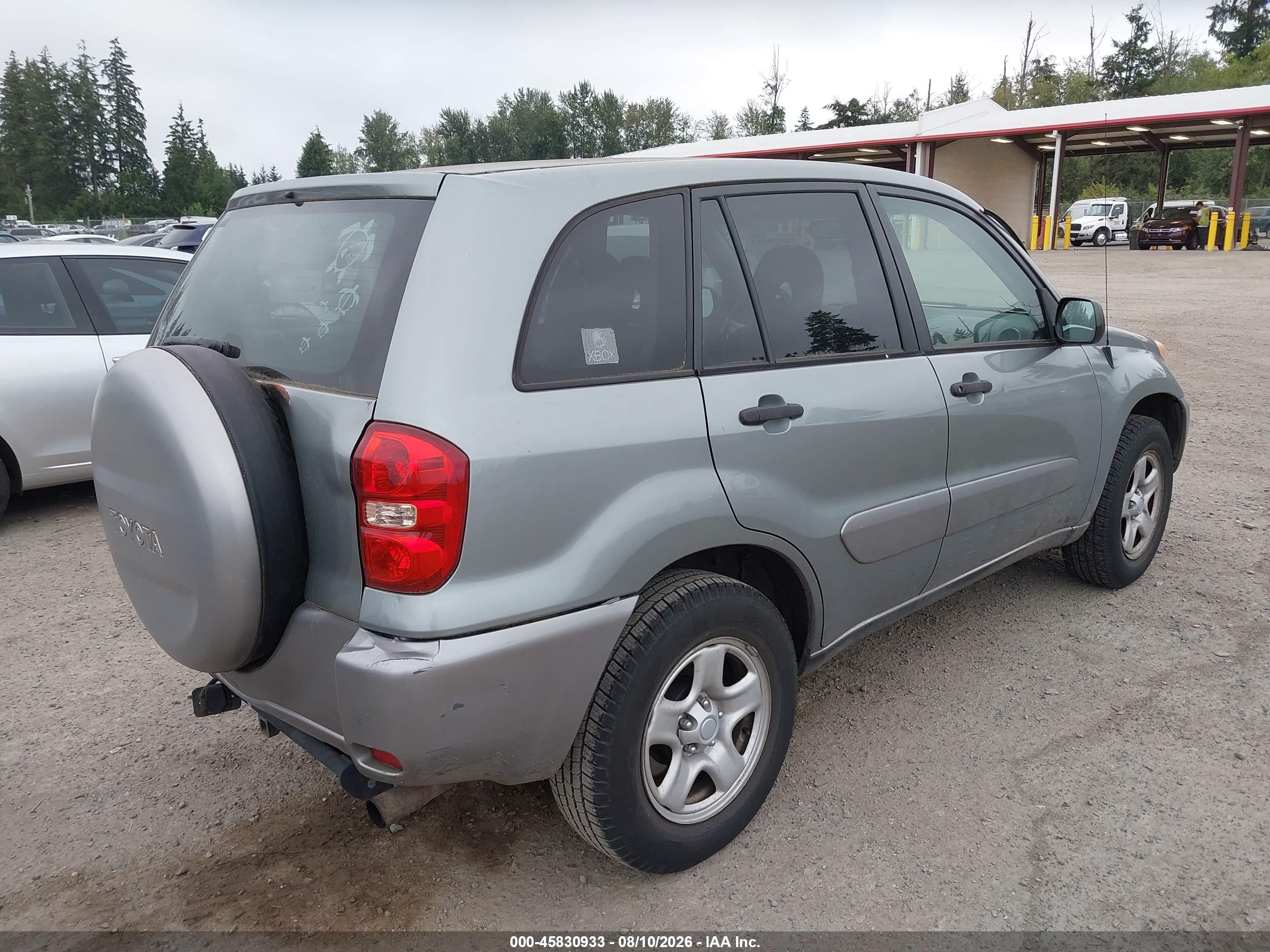 2005 Toyota Rav4   Gray vin: JTEGD20V650075167