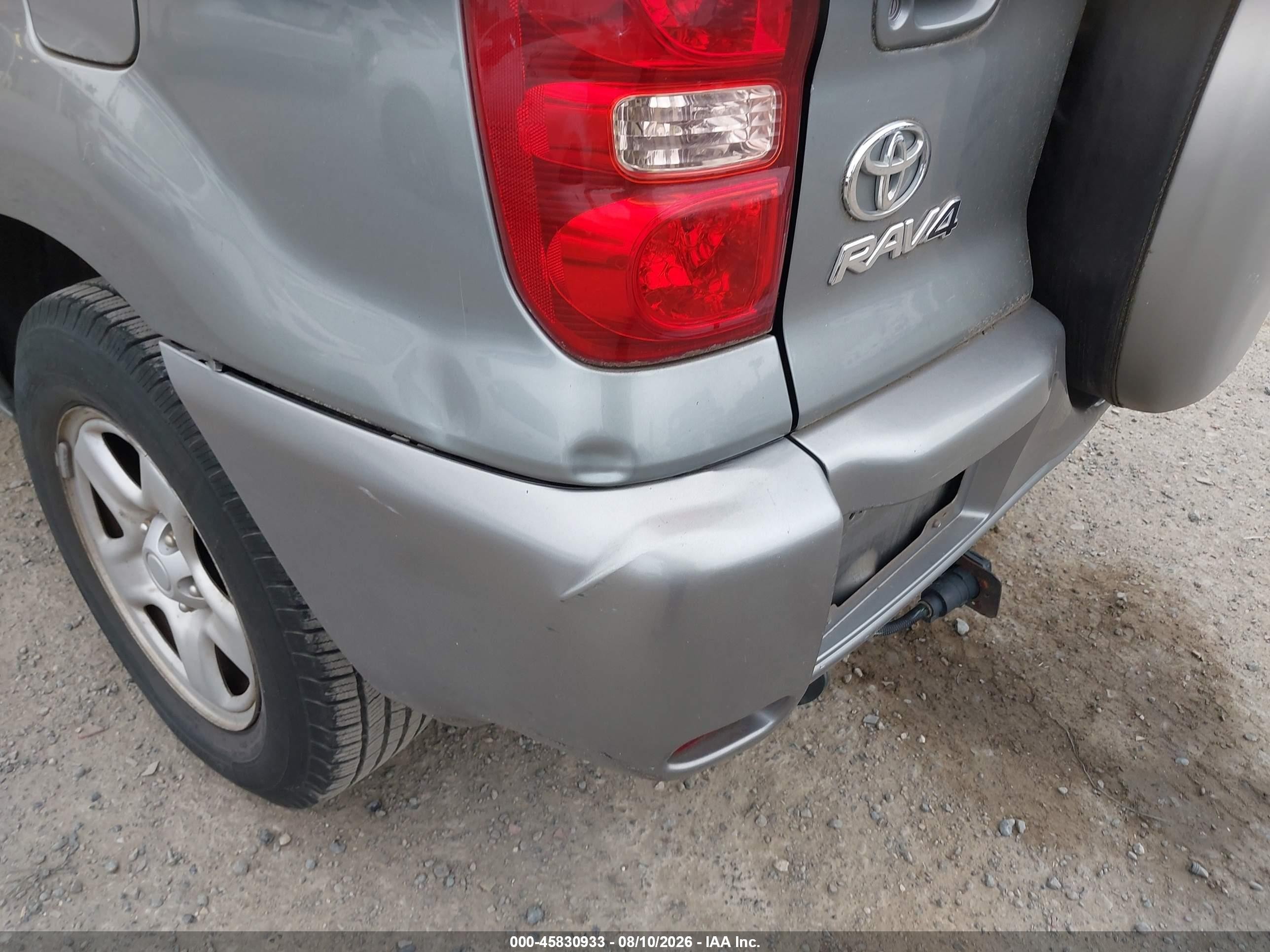 2005 Toyota Rav4   Gray vin: JTEGD20V650075167