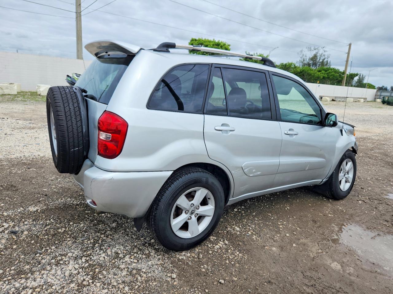2005 Toyota Rav4 Base Серебряный vin: JTEGD20V650077632