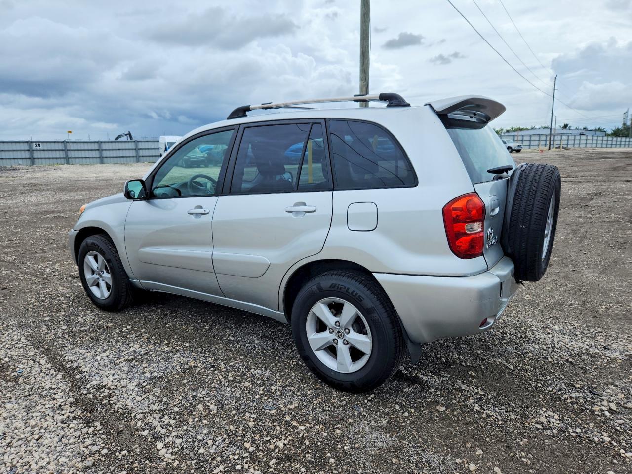 2005 Toyota Rav4 Base Серебряный vin: JTEGD20V650077632