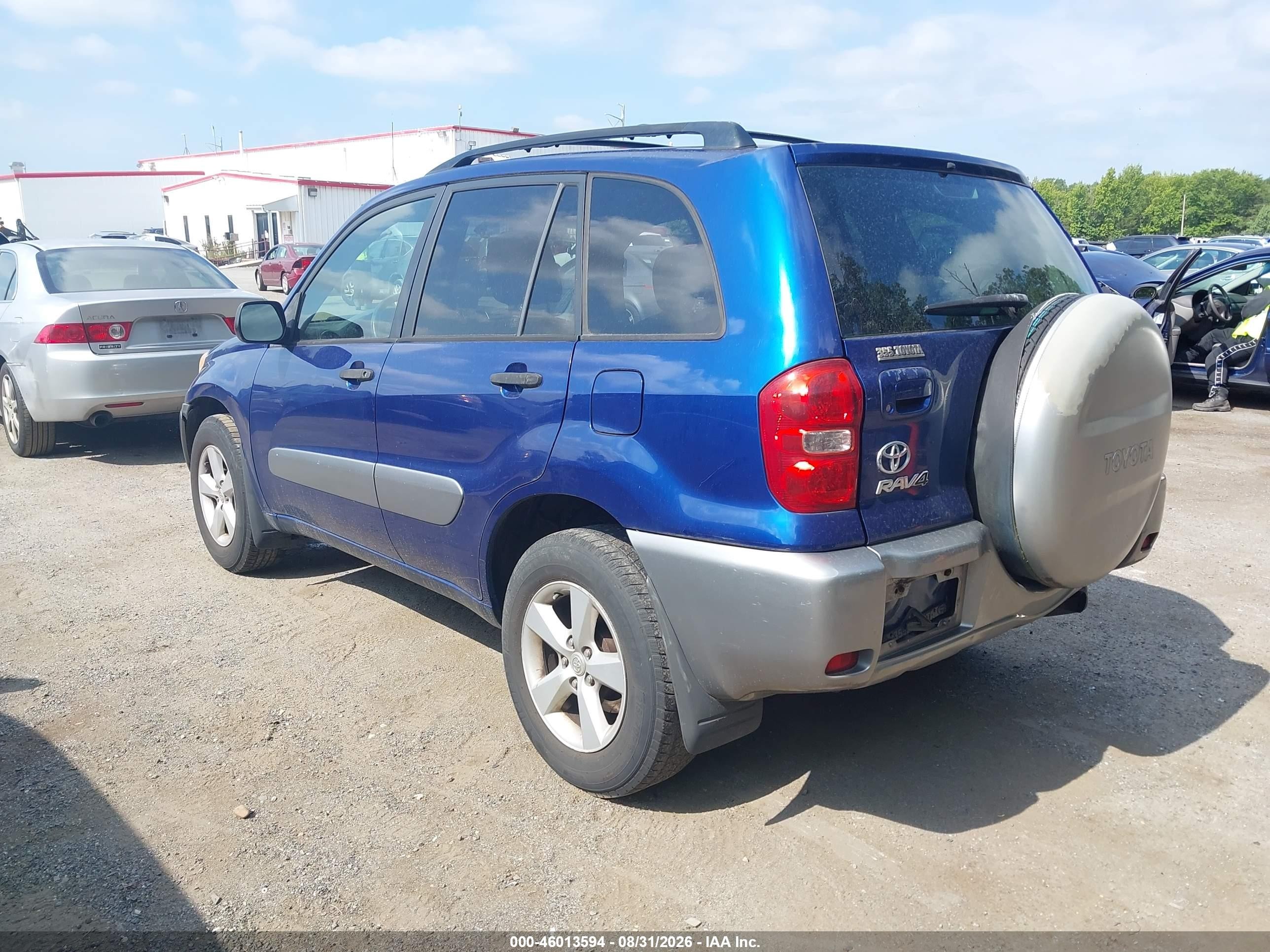 2005 Toyota Rav4   Blue vin: JTEGD20V650081695
