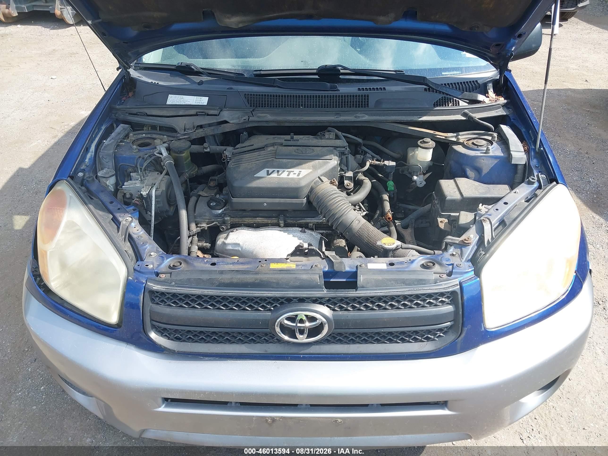 2005 Toyota Rav4   Blue vin: JTEGD20V650081695