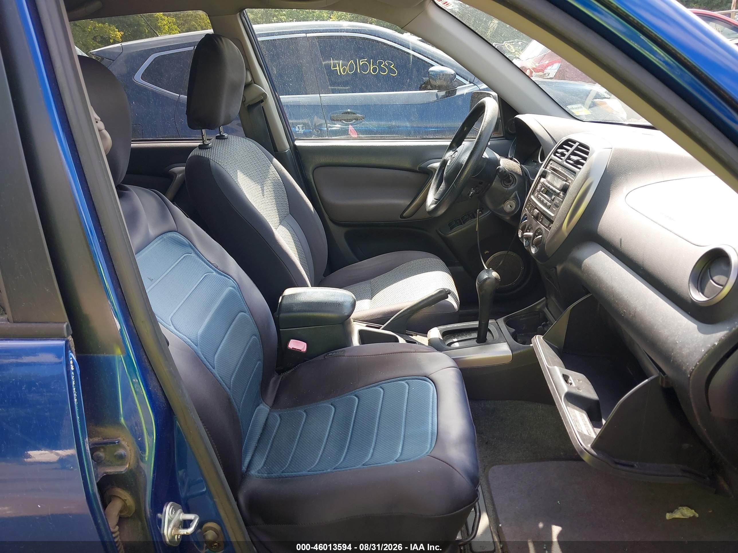 2005 Toyota Rav4   Blue vin: JTEGD20V650081695