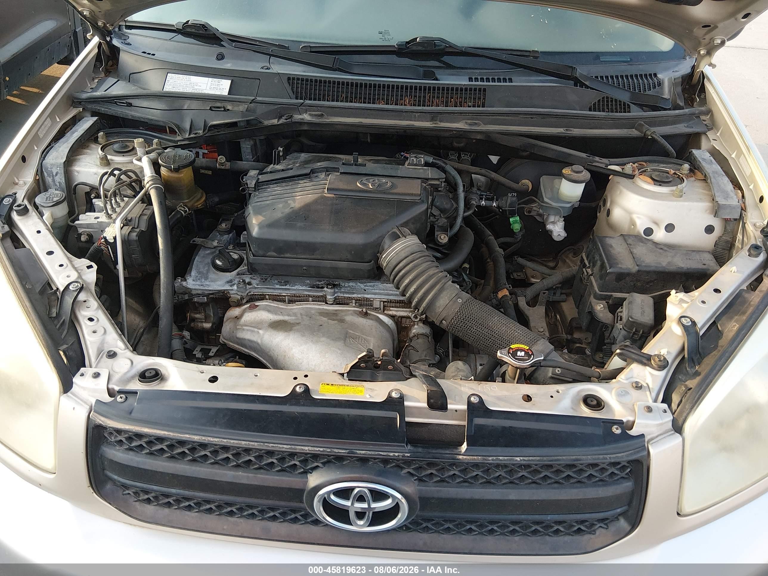 2004 Toyota Rav4   Gold vin: JTEGD20V740002128