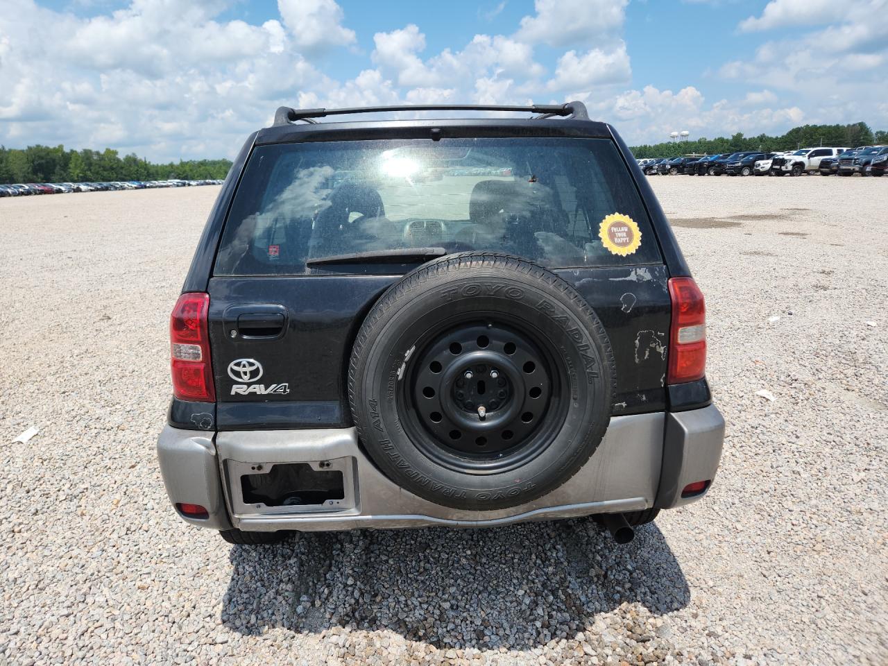 2004 Toyota Rav4 Base Black vin: JTEGD20V740019902