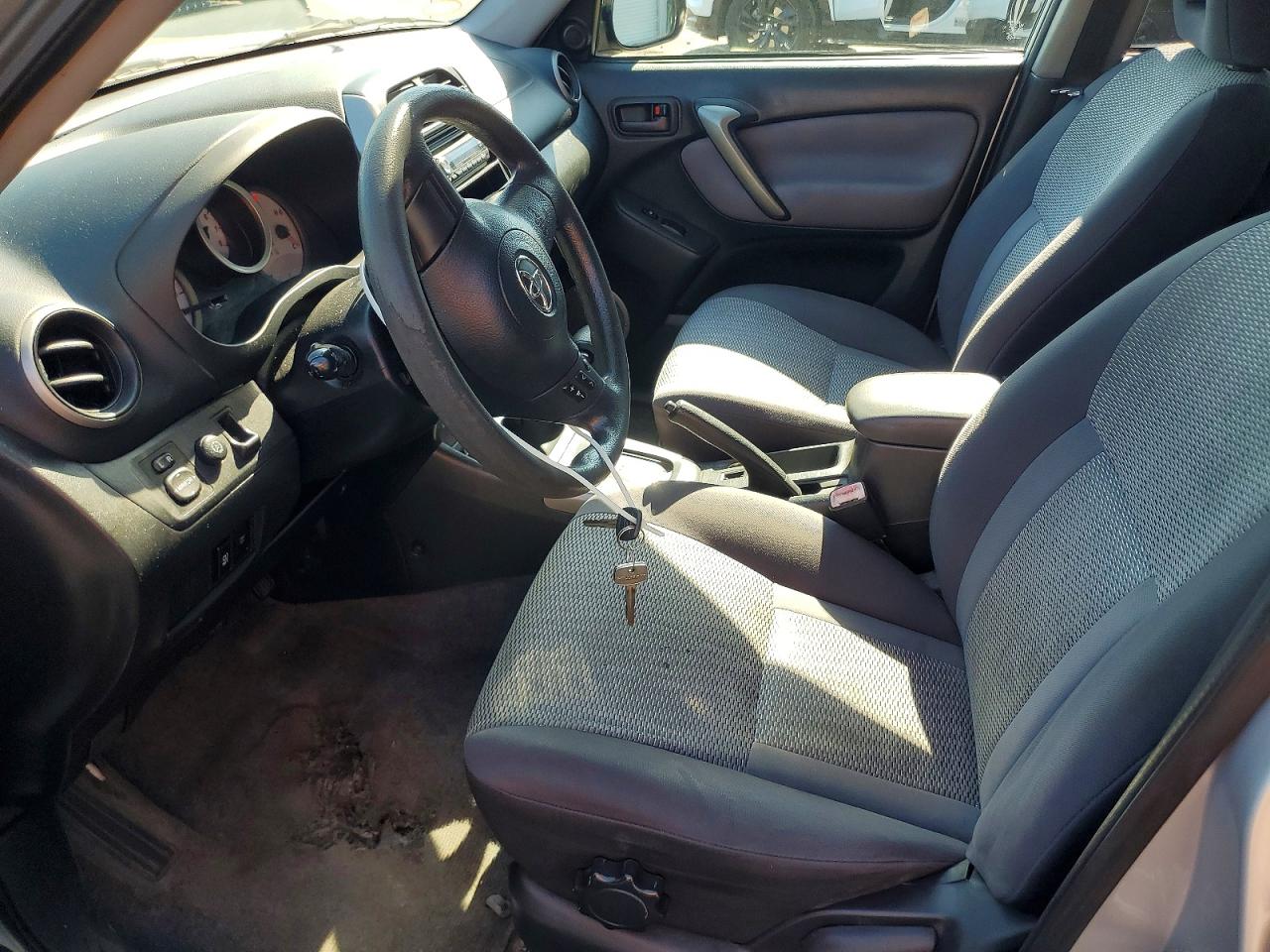 2004 Toyota Rav4 Base Silver vin: JTEGD20V740029703