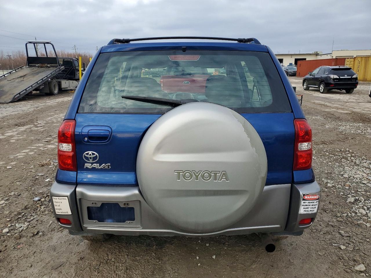 2004 Toyota Rav4 Синий vin: JTEGD20V740037932