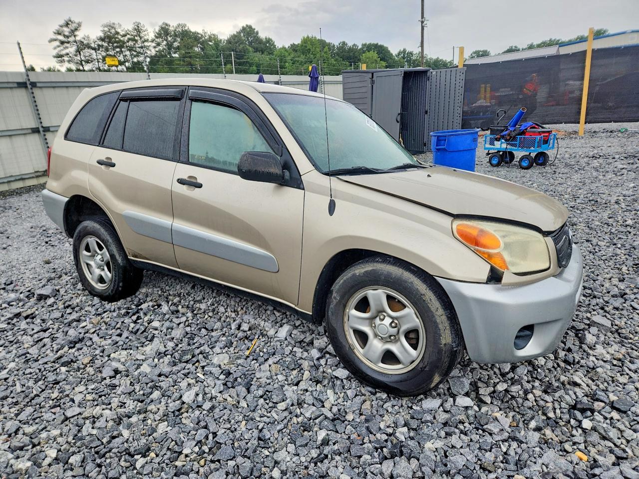 2004 Toyota Rav4 Base Beige vin: JTEGD20V740040426