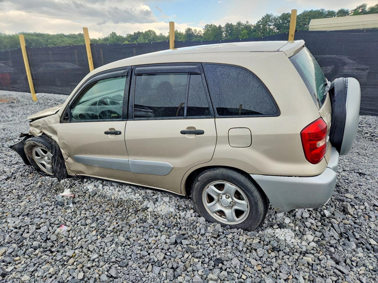 2004 Toyota Rav4 Base Beige vin: JTEGD20V740040426