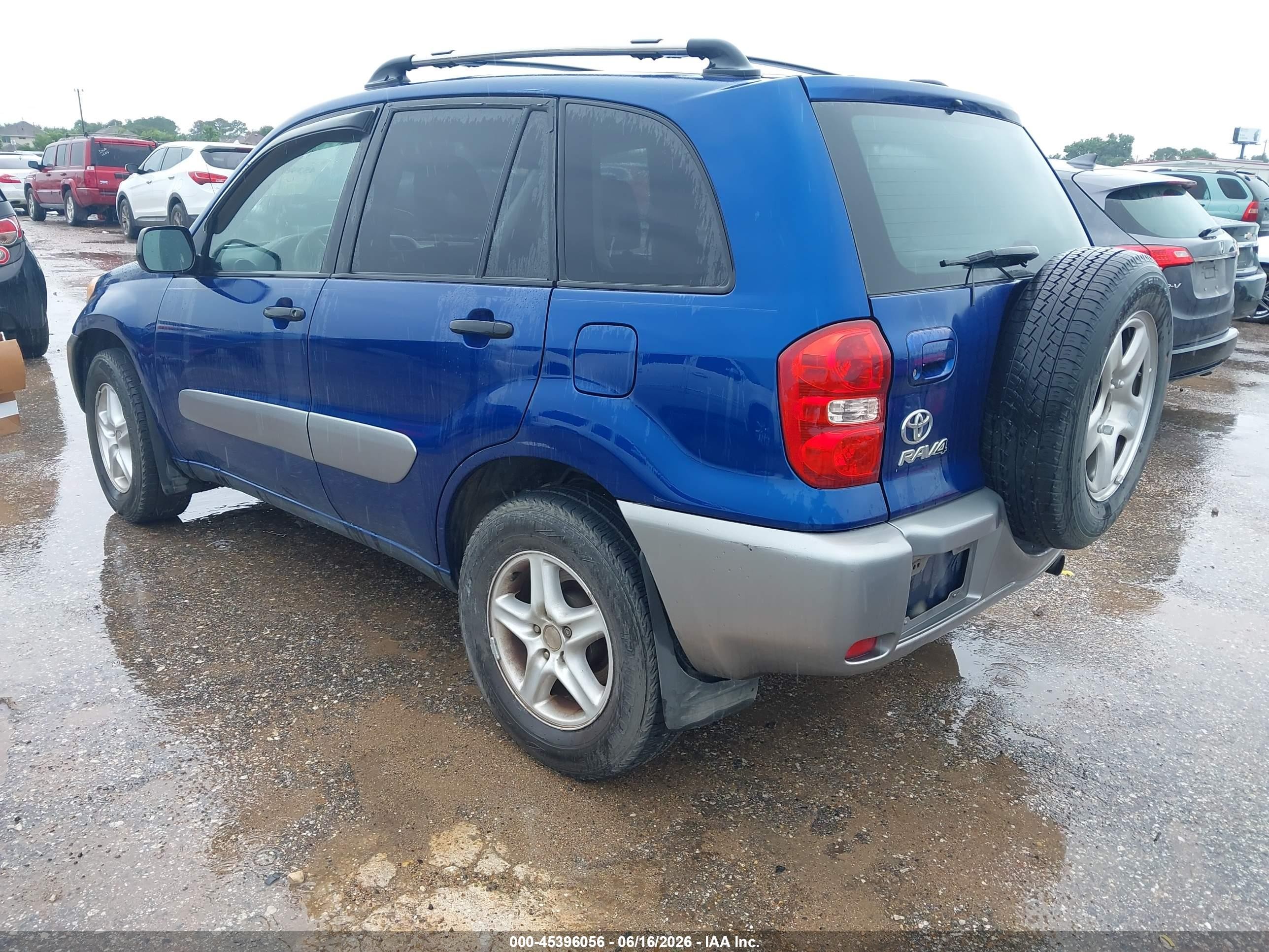 2004 Toyota Rav4   Blue vin: JTEGD20V740042337