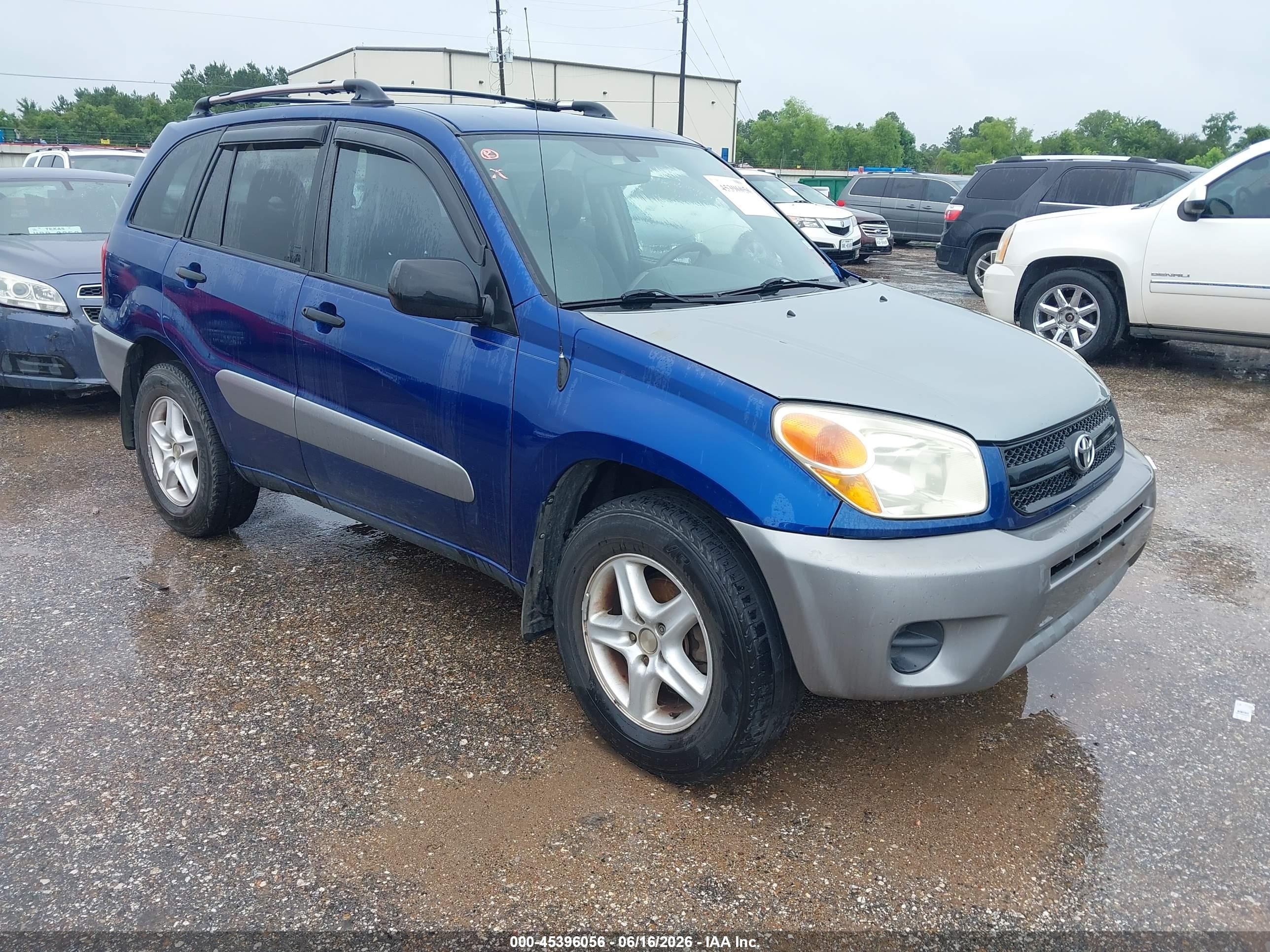 2004 Toyota Rav4   Blue vin: JTEGD20V740042337