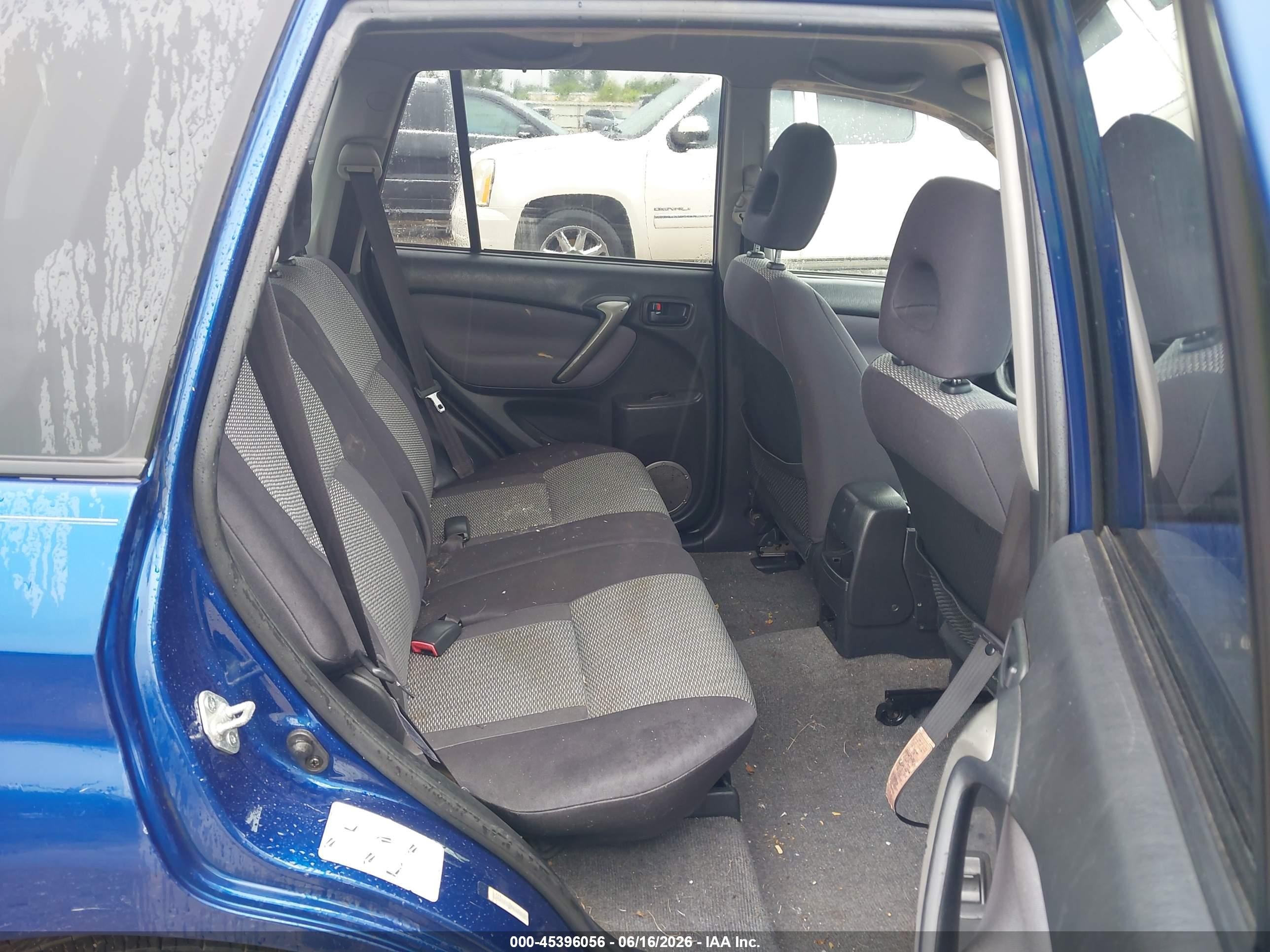 2004 Toyota Rav4   Blue vin: JTEGD20V740042337