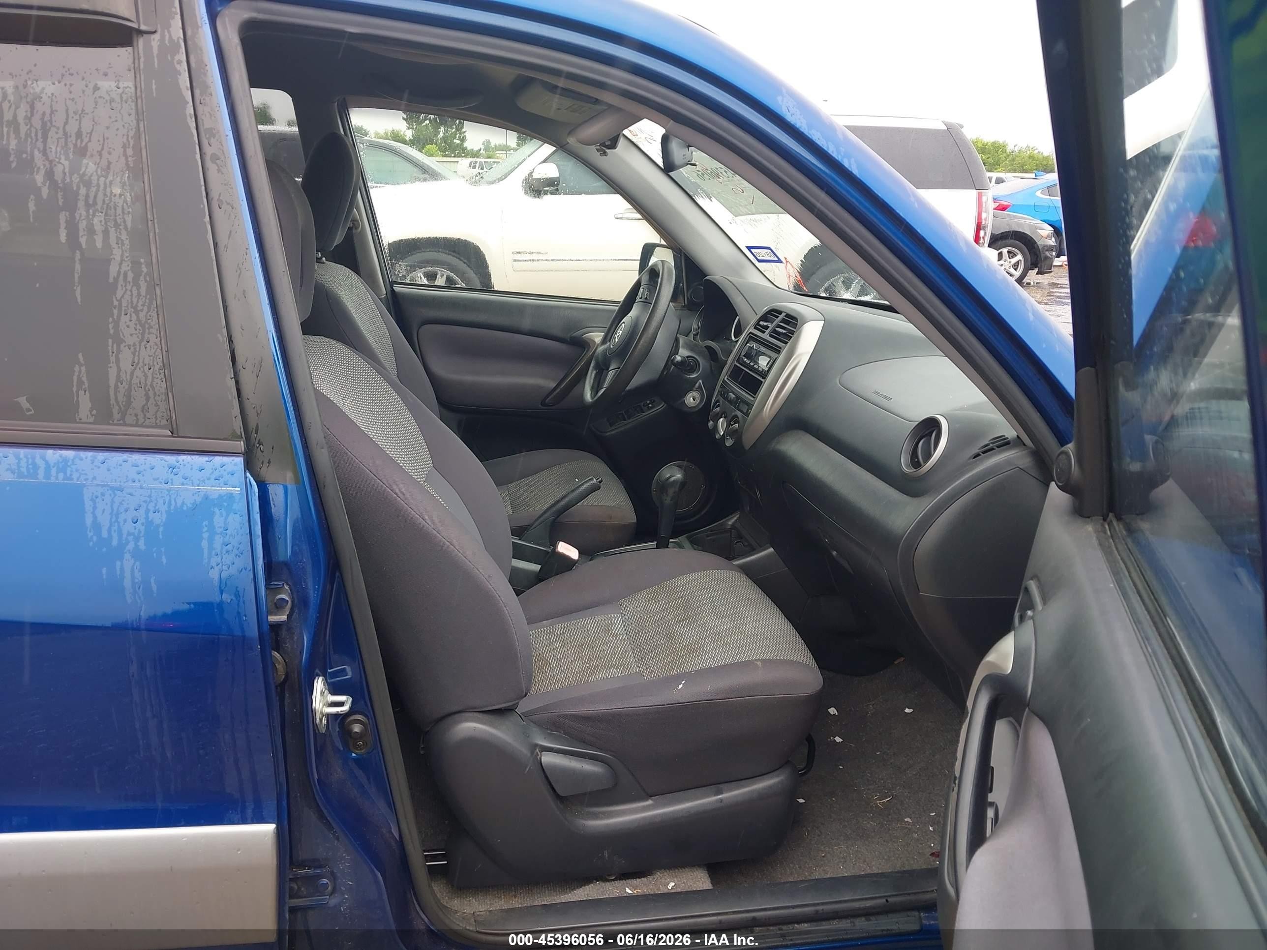 2004 Toyota Rav4   Blue vin: JTEGD20V740042337
