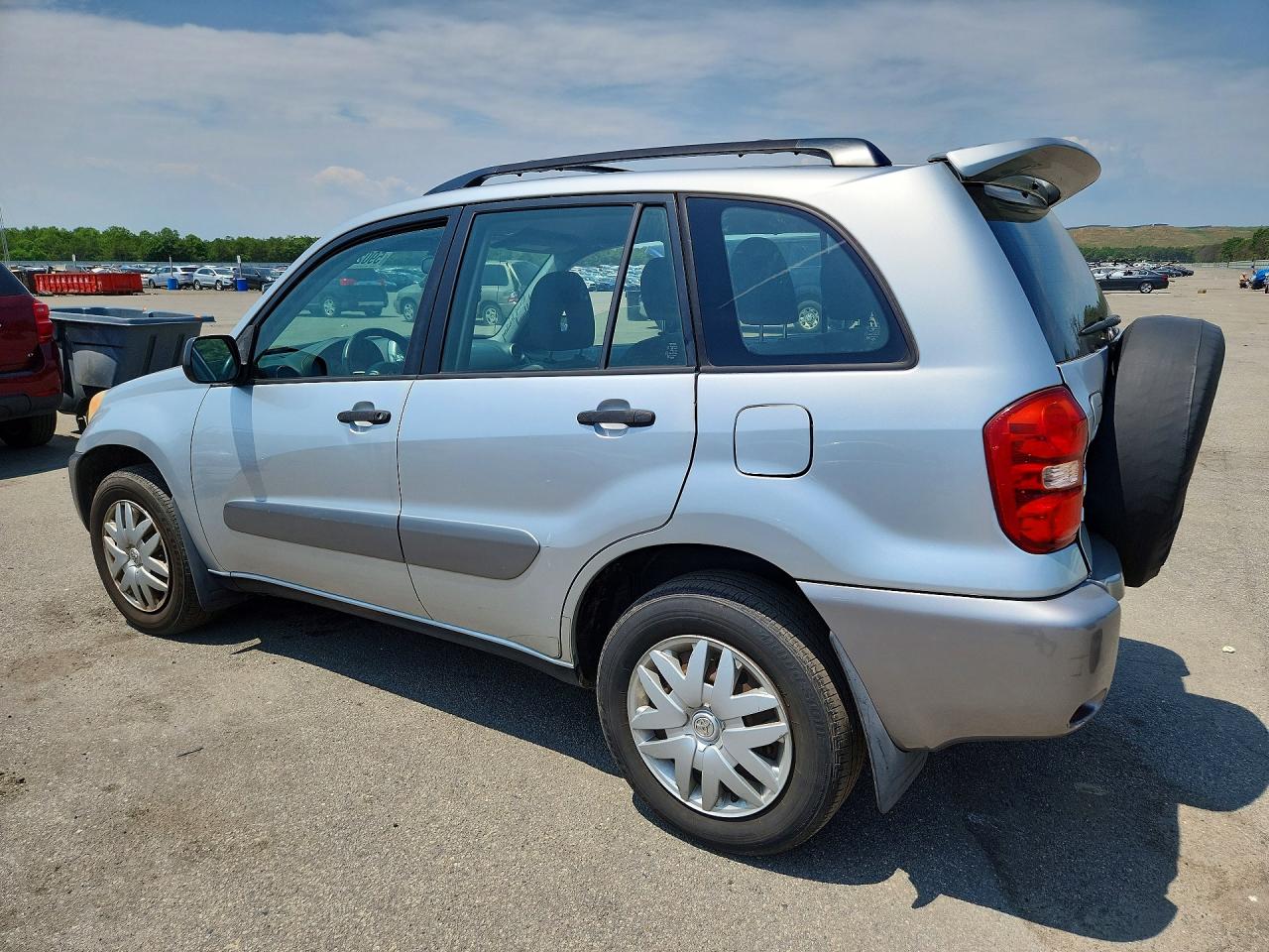 2005 Toyota Rav4 Base Silver vin: JTEGD20V750052996