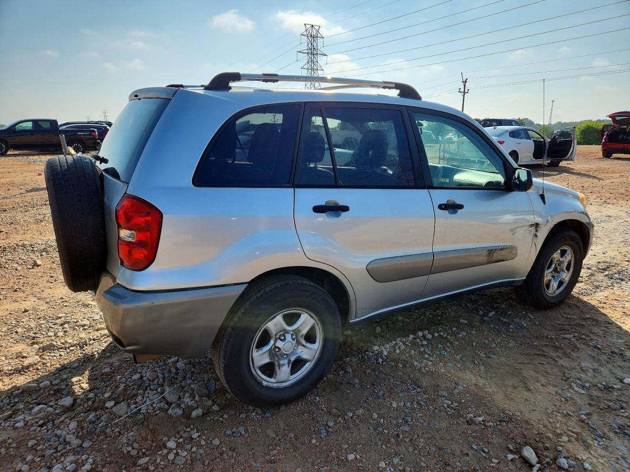 2005 Toyota Rav4 Base Silver vin: JTEGD20V750058250