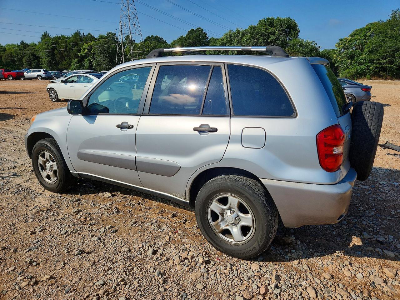 2005 Toyota Rav4 Base Silver vin: JTEGD20V750058250