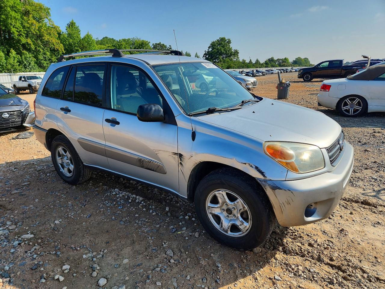 2005 Toyota Rav4 Base Silver vin: JTEGD20V750058250